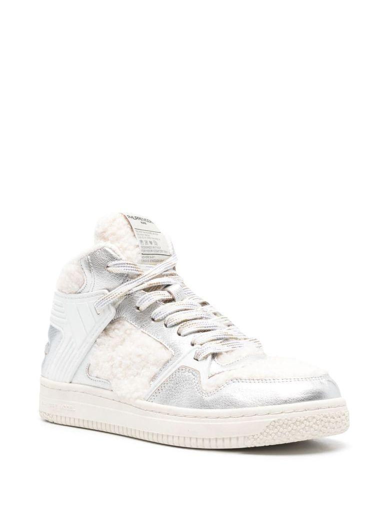 La Grande high-top sneakers with fur