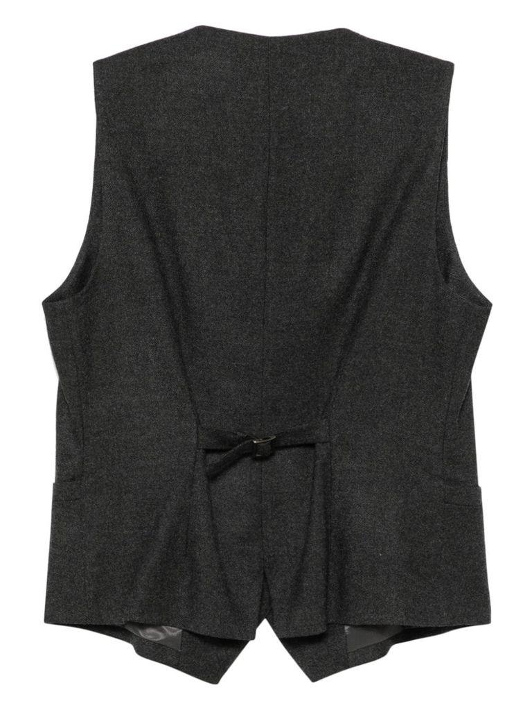 Fiumicino vest in wool