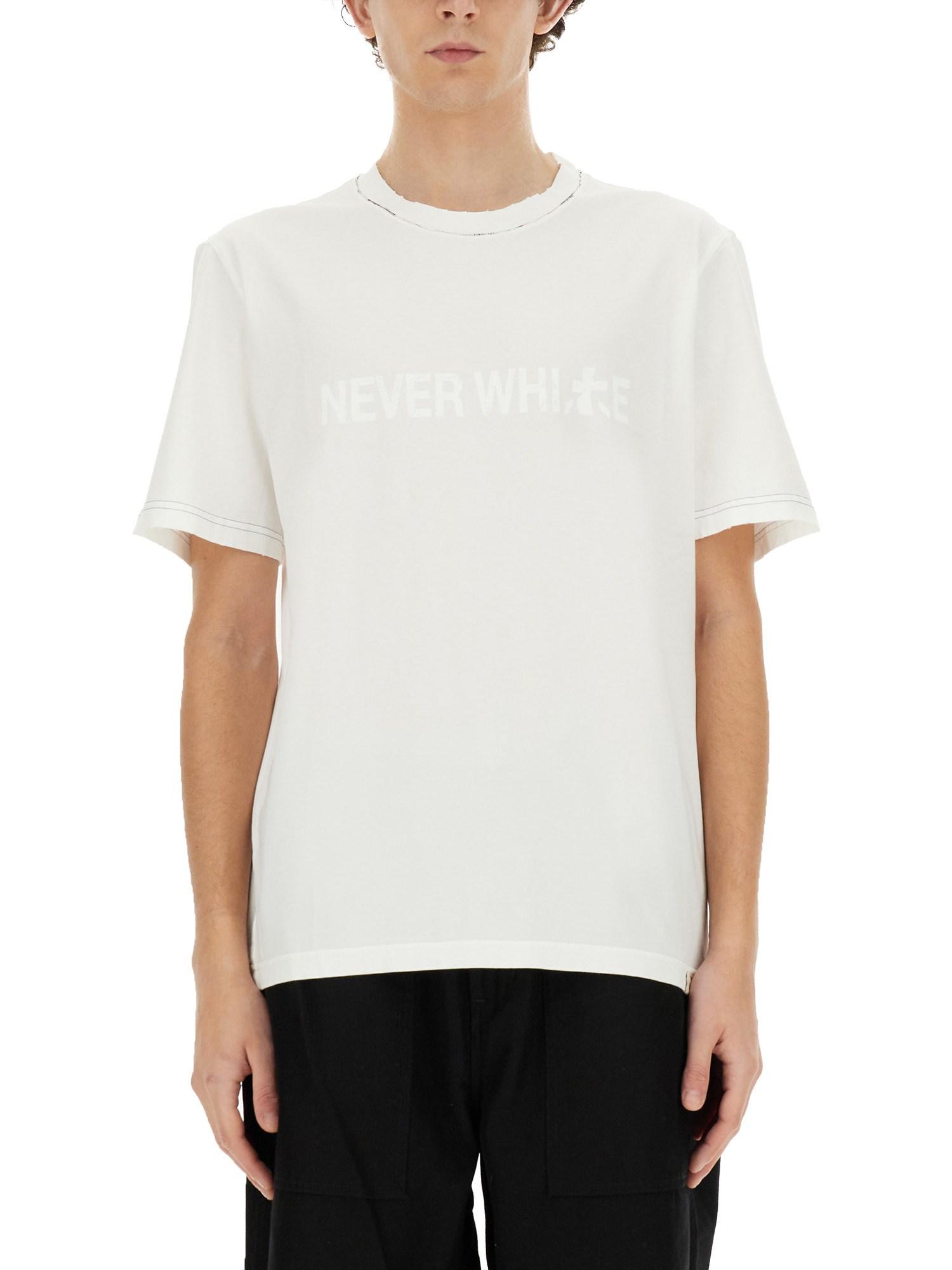 Premiata "Never White" T-Shirt in White