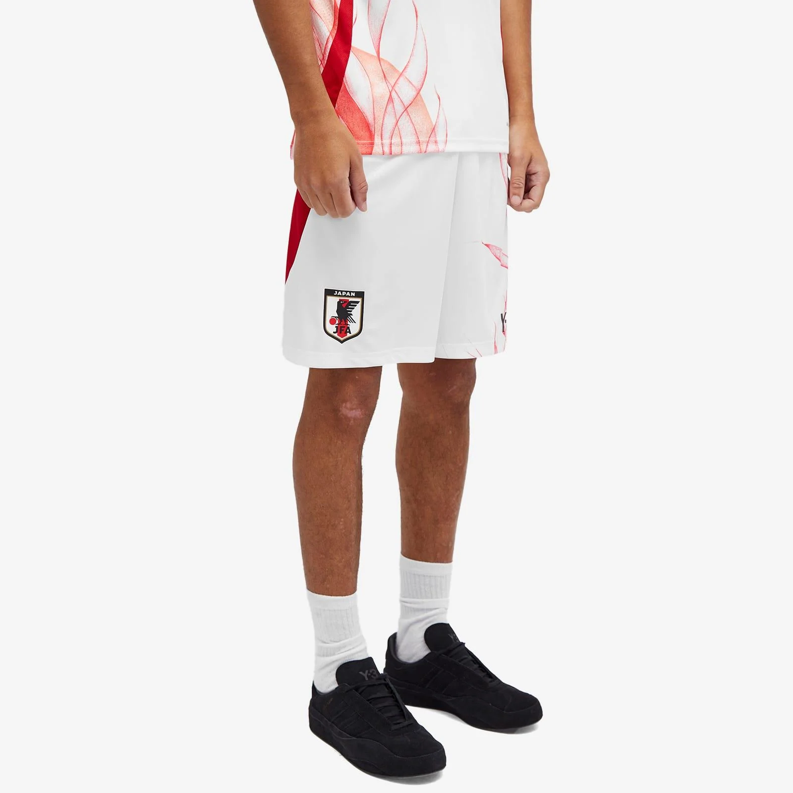 Y-3 x JFA 2024 Away Football Shorts