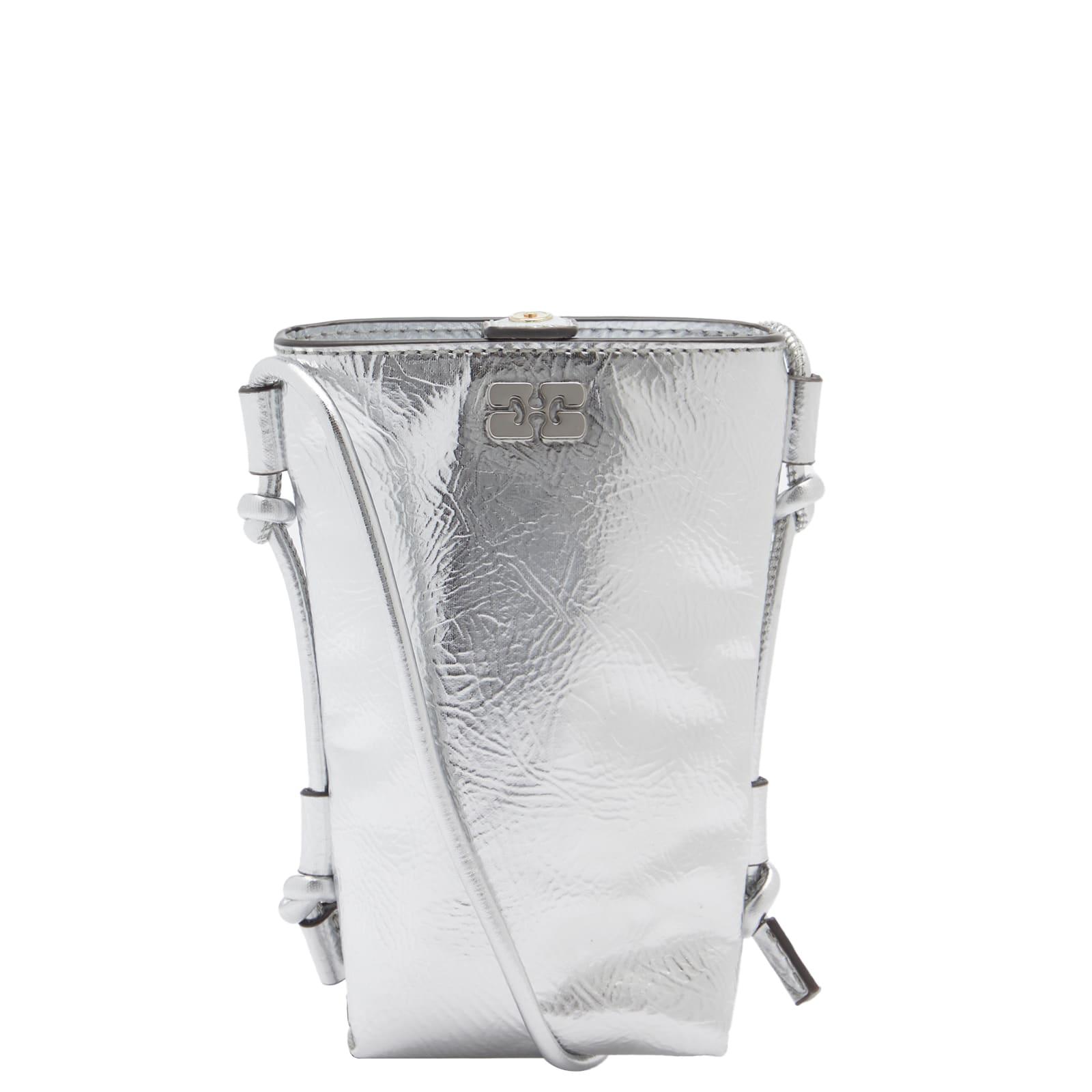 Ganni Bou Crossbody Metallic