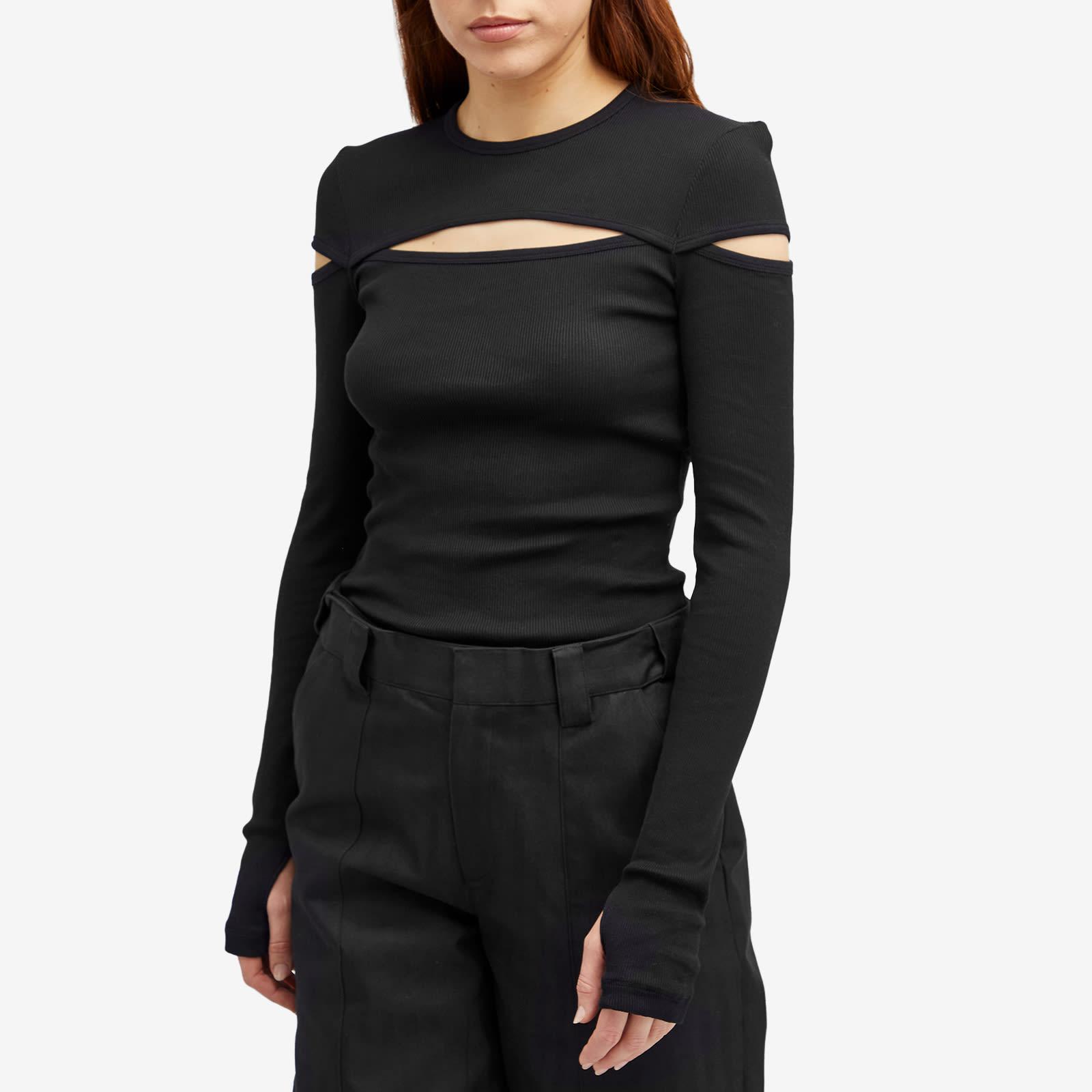 Helmut Lang Double Slash Long Sleeve Top