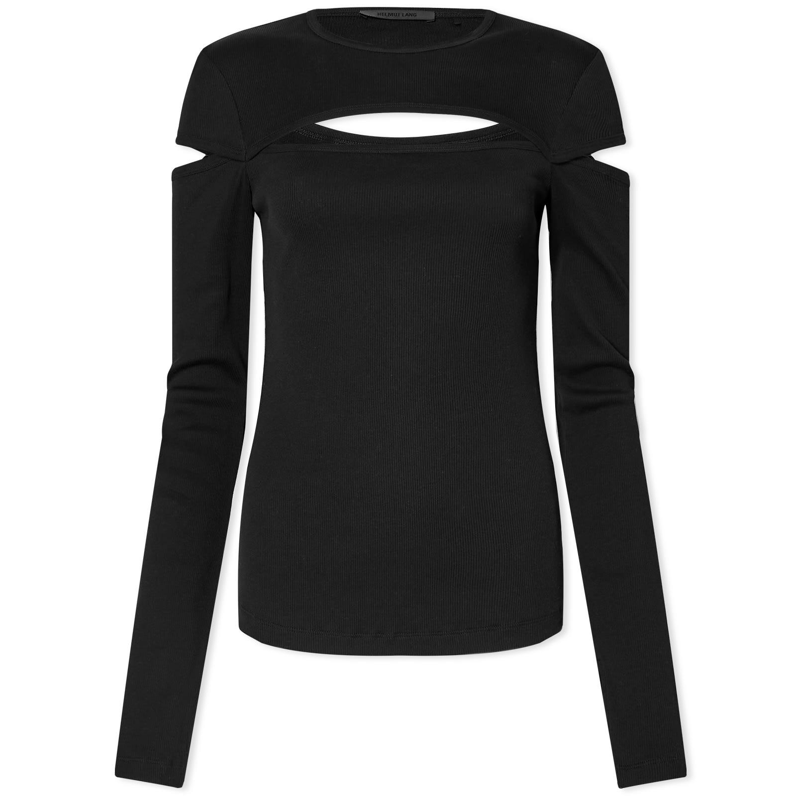 Helmut Lang Double Slash Long Sleeve Top