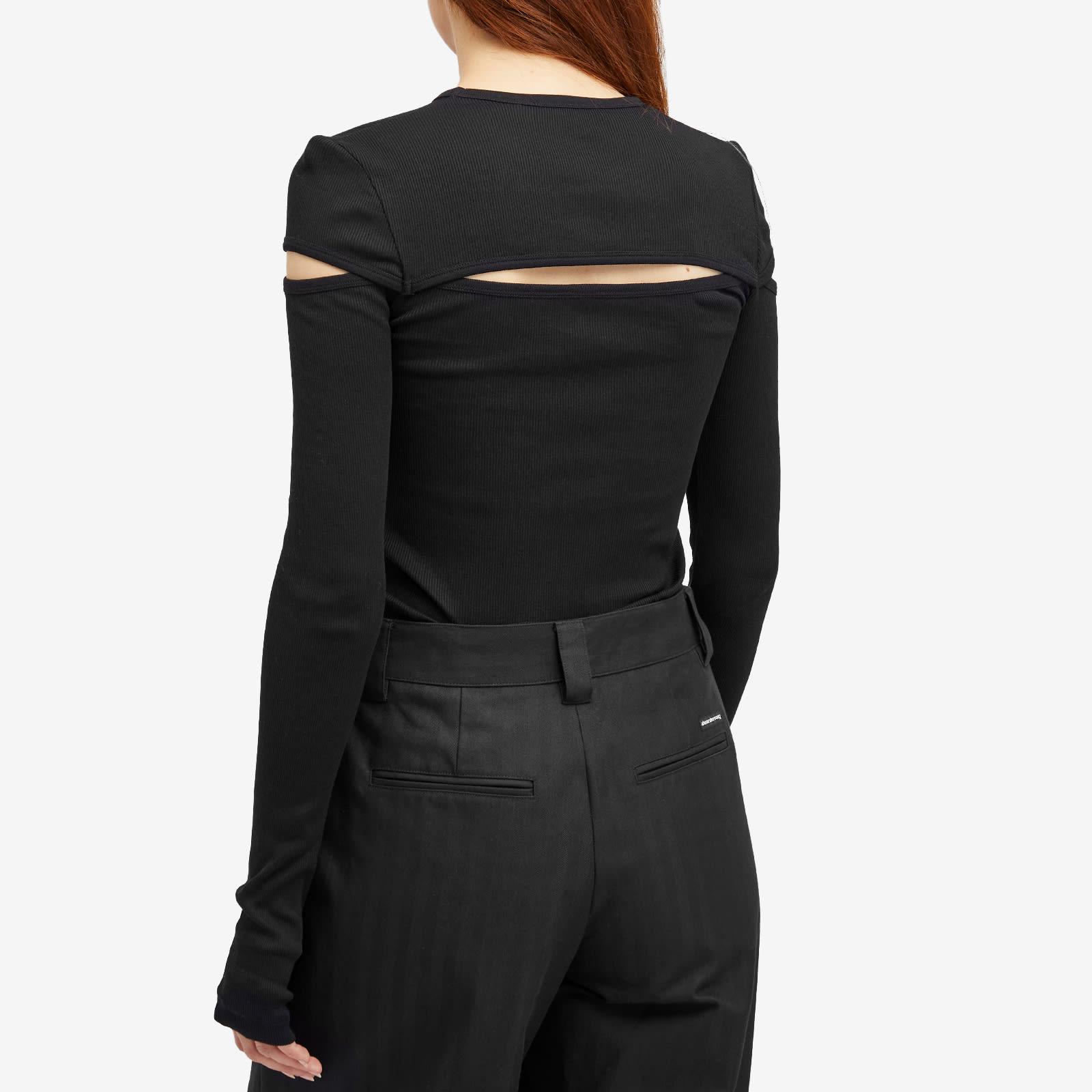 Helmut Lang Double Slash Long Sleeve Top