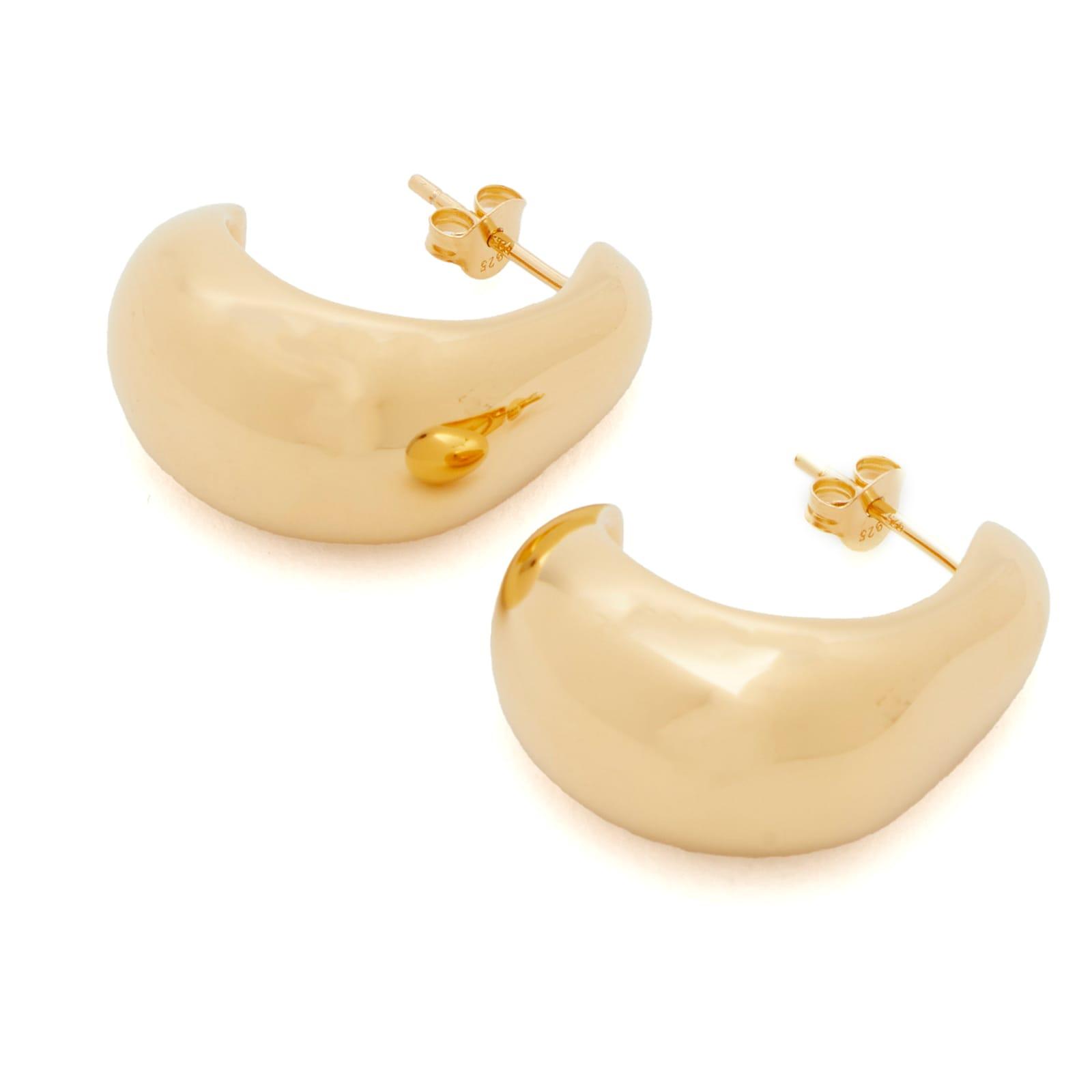 Missoma Organic Dome Hoop Earrings