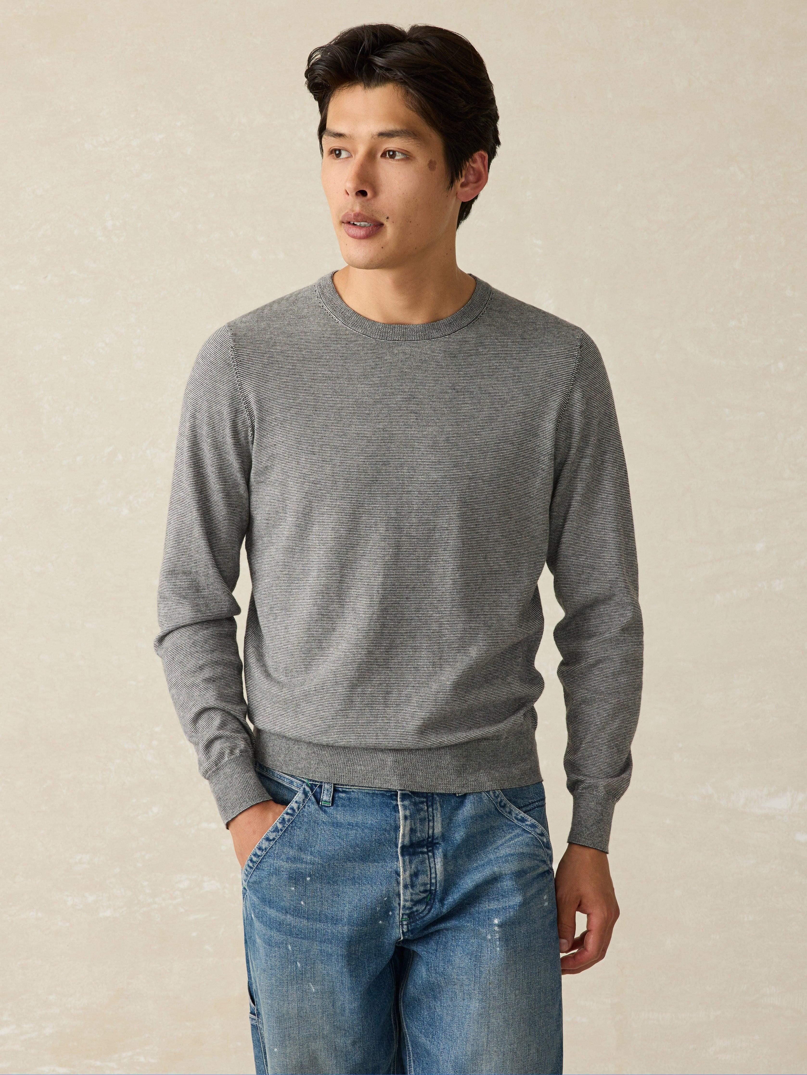 Movement™ Crewneck Sweater - Ivory Ash Feeder