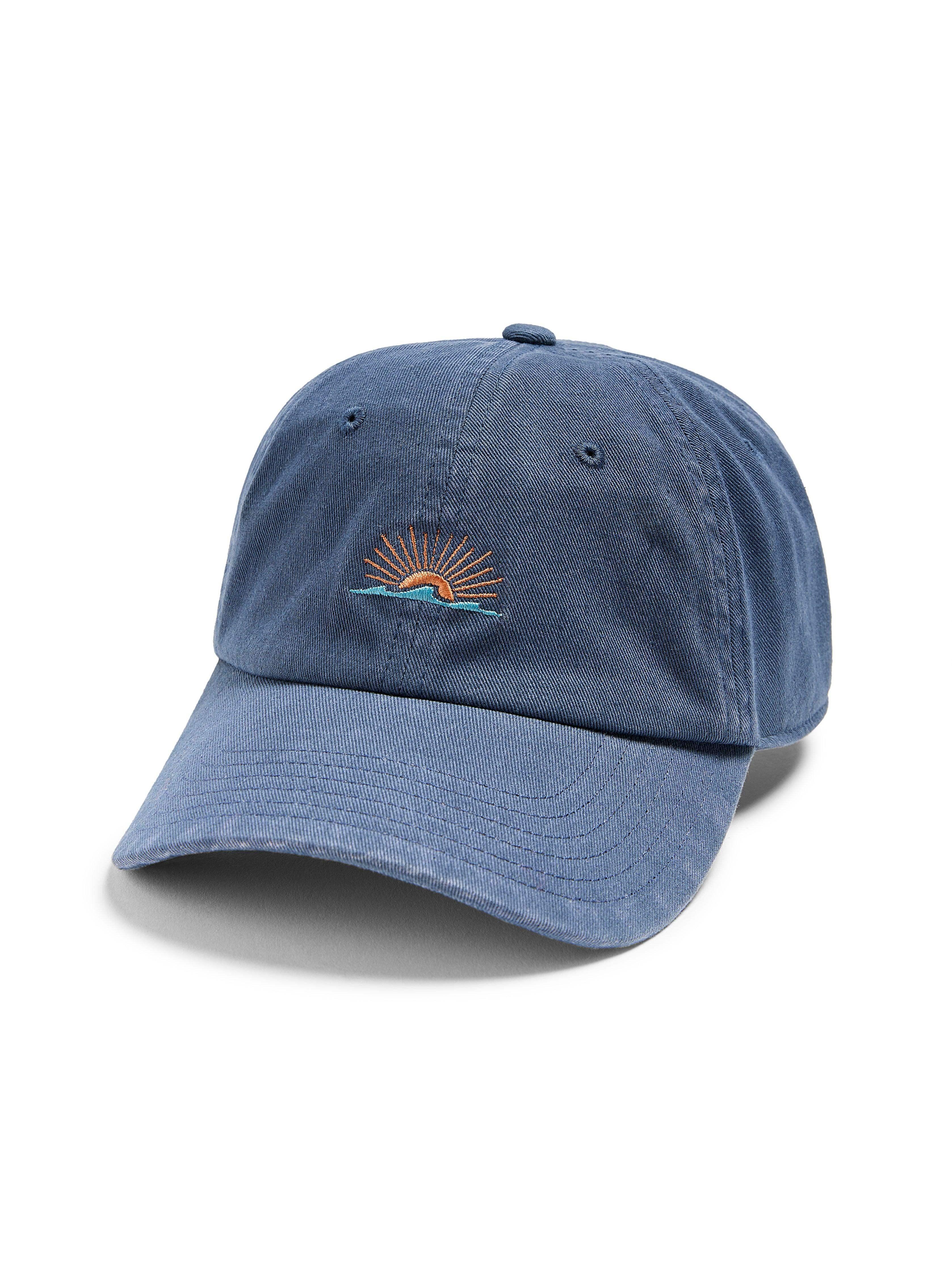 Sunwashed Baseball Hat - Washed Navy