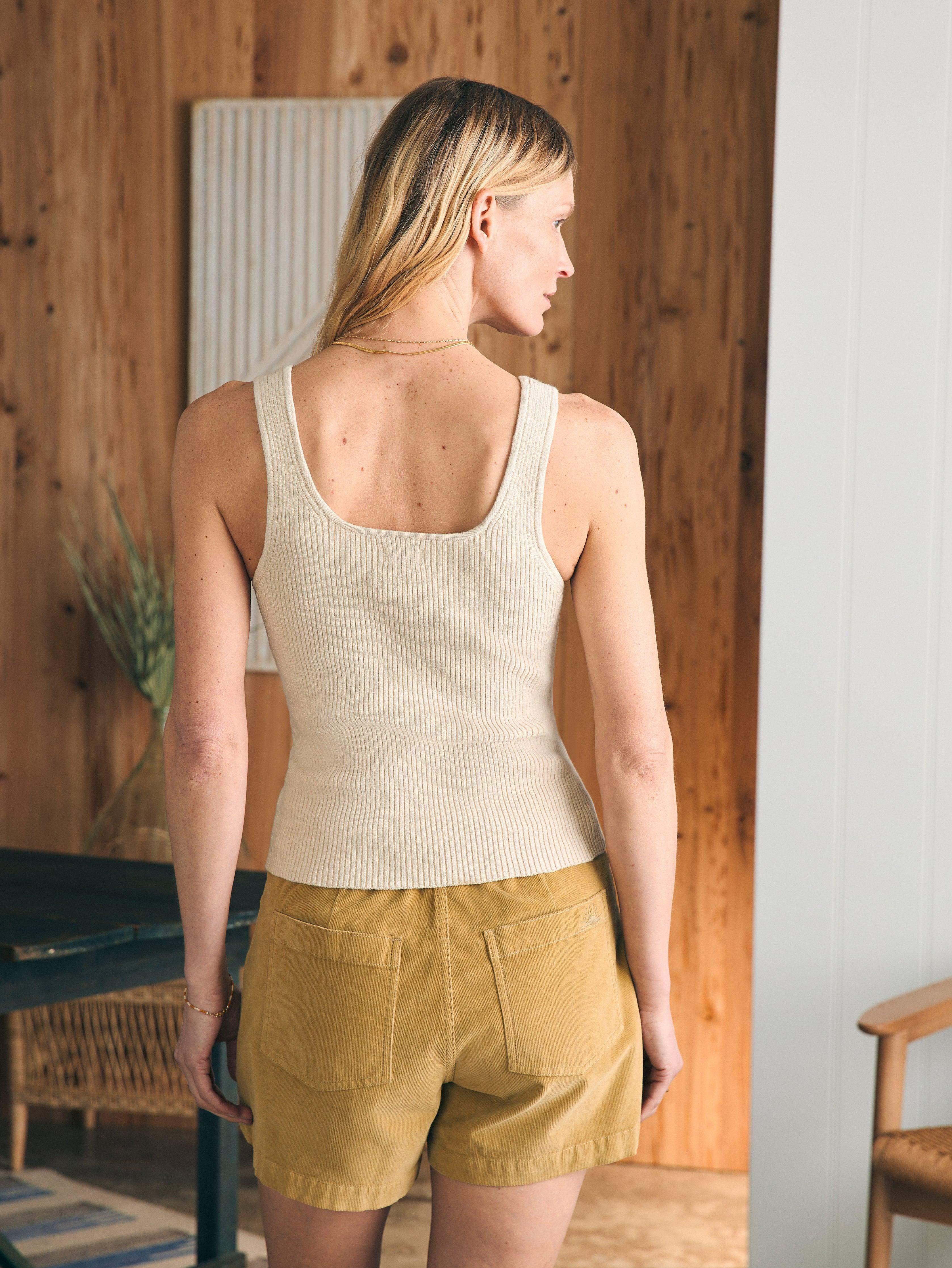 Rue Sweater Tank - Summer Sand