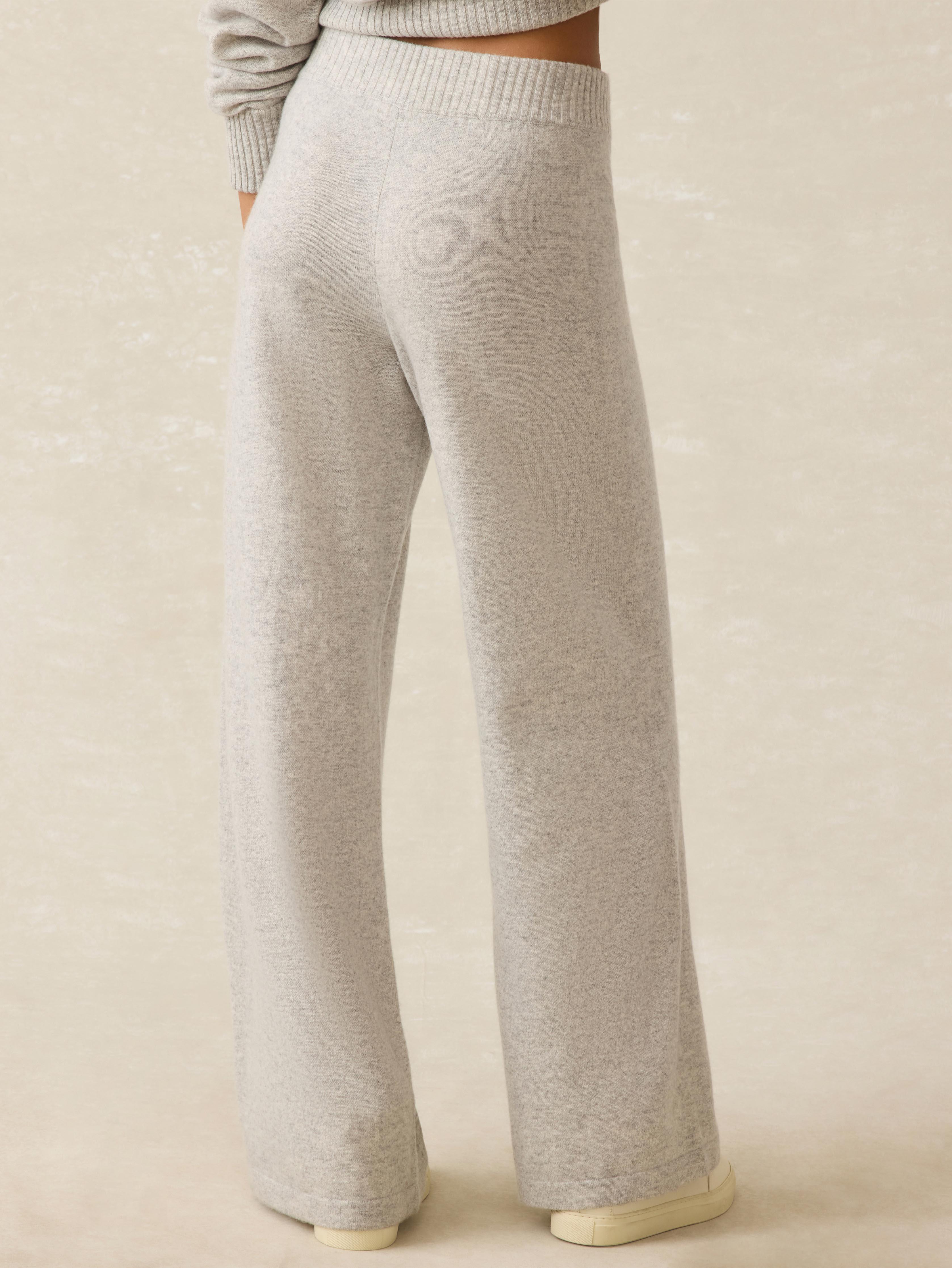 Tropical Cashmere Pant - Light Grey Heather