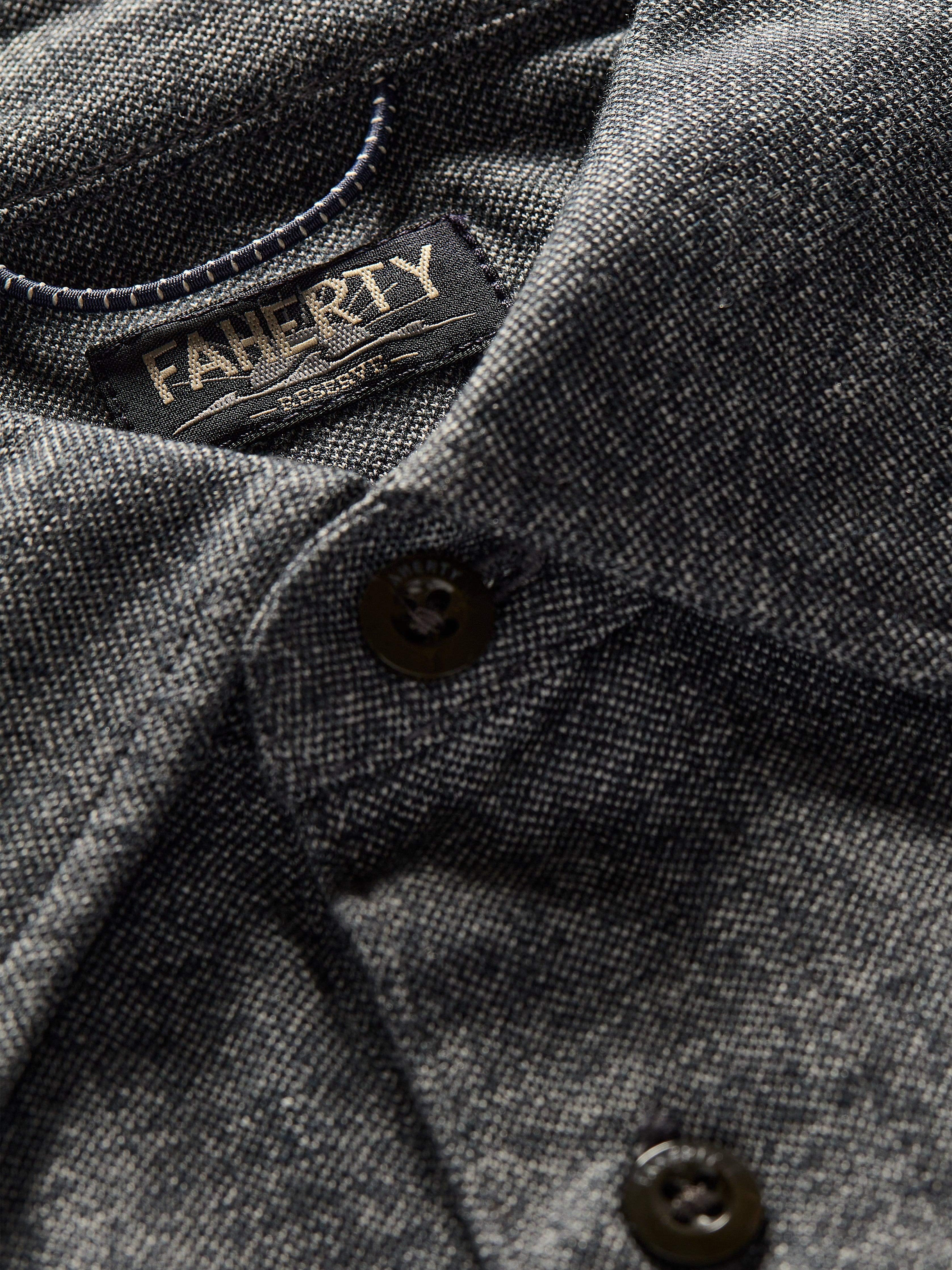 Movement™ Long-Sleeve Pique Polo - Dusty Iron Heather