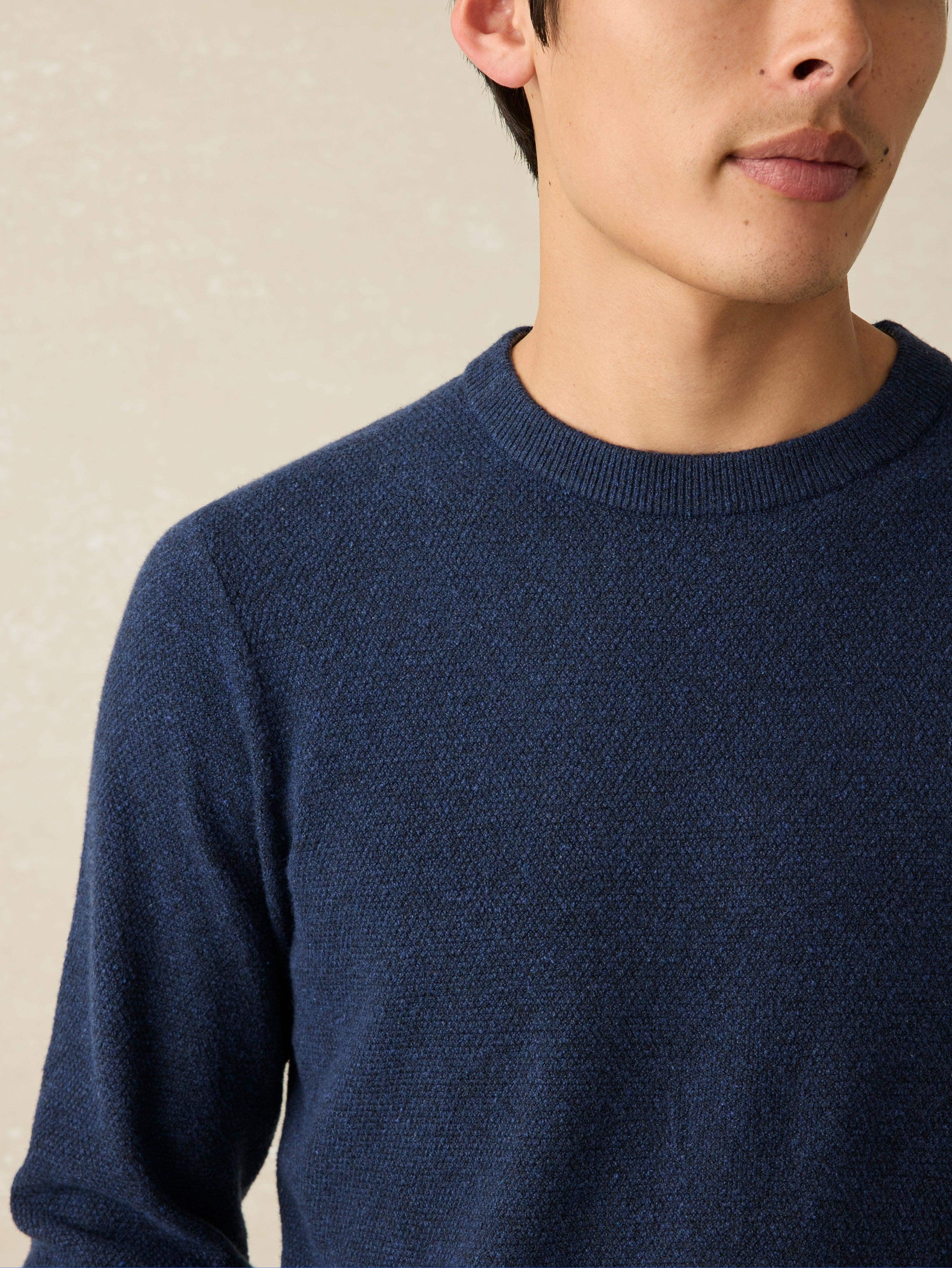 Jackson Crew Sweater - Navy Heather