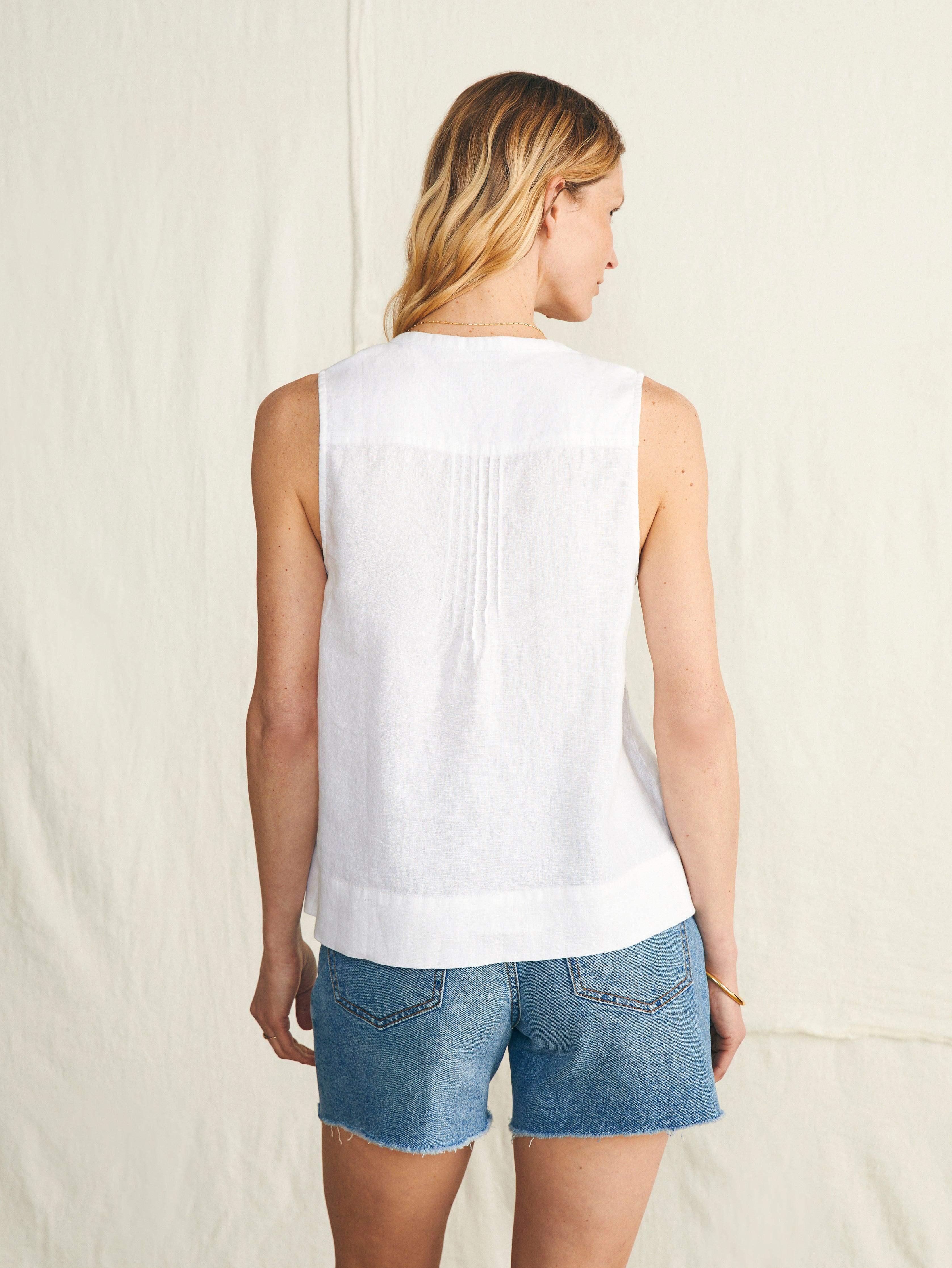 Isha Top - White