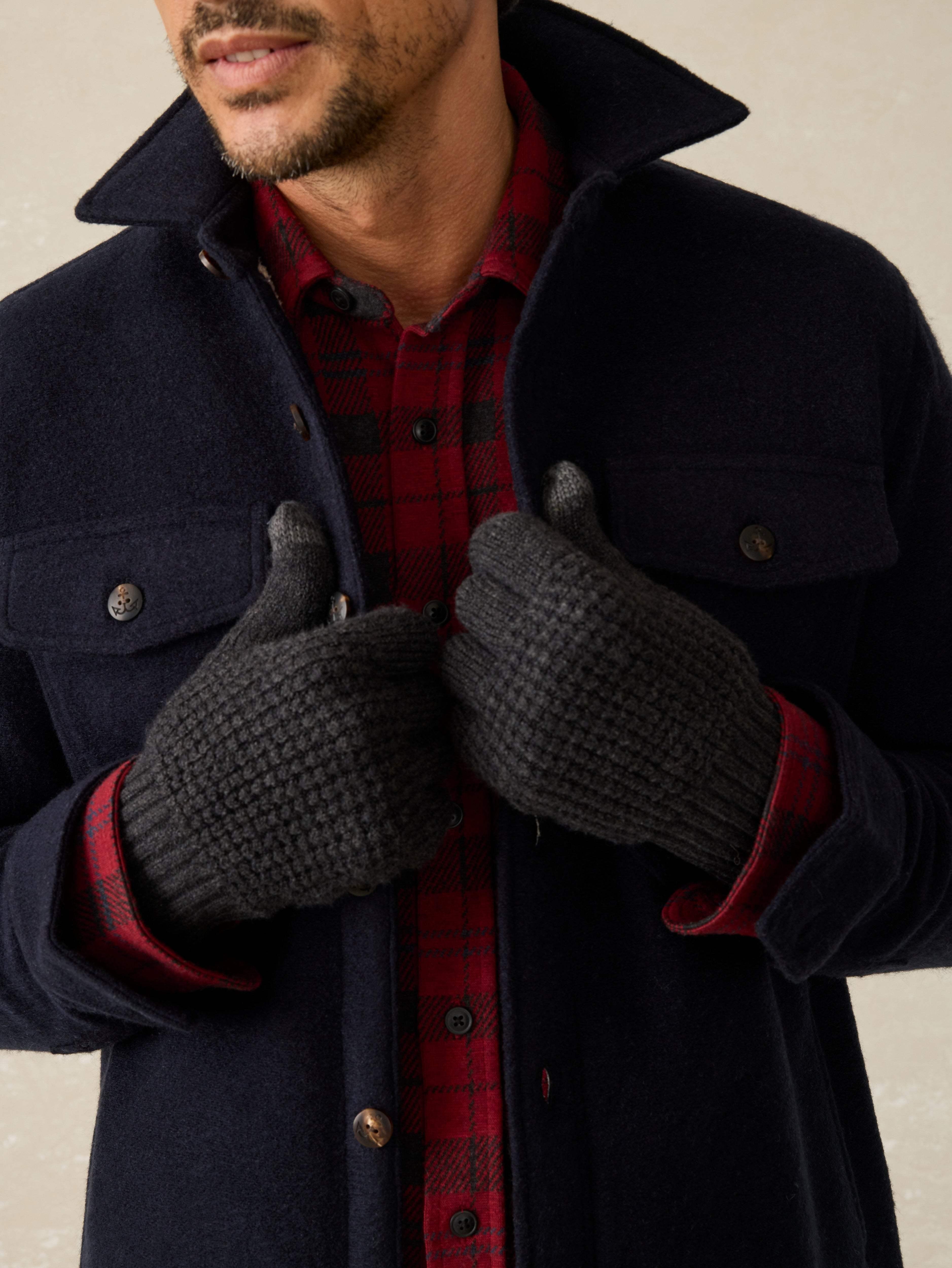 Jackson Waffle Glove - Ash Heather