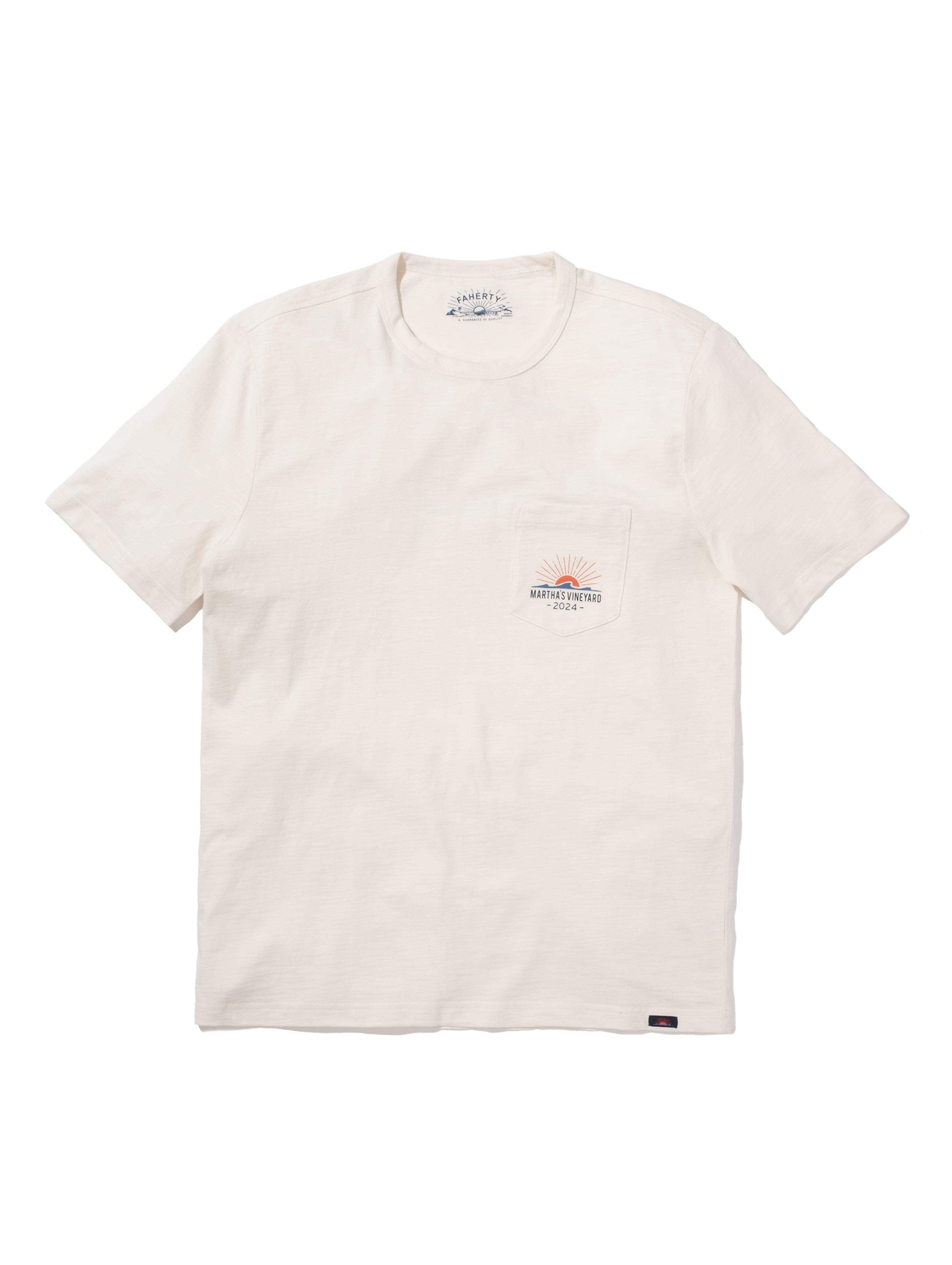 Martha's Vineyard Short-Sleeve Crew T-Shirt - White