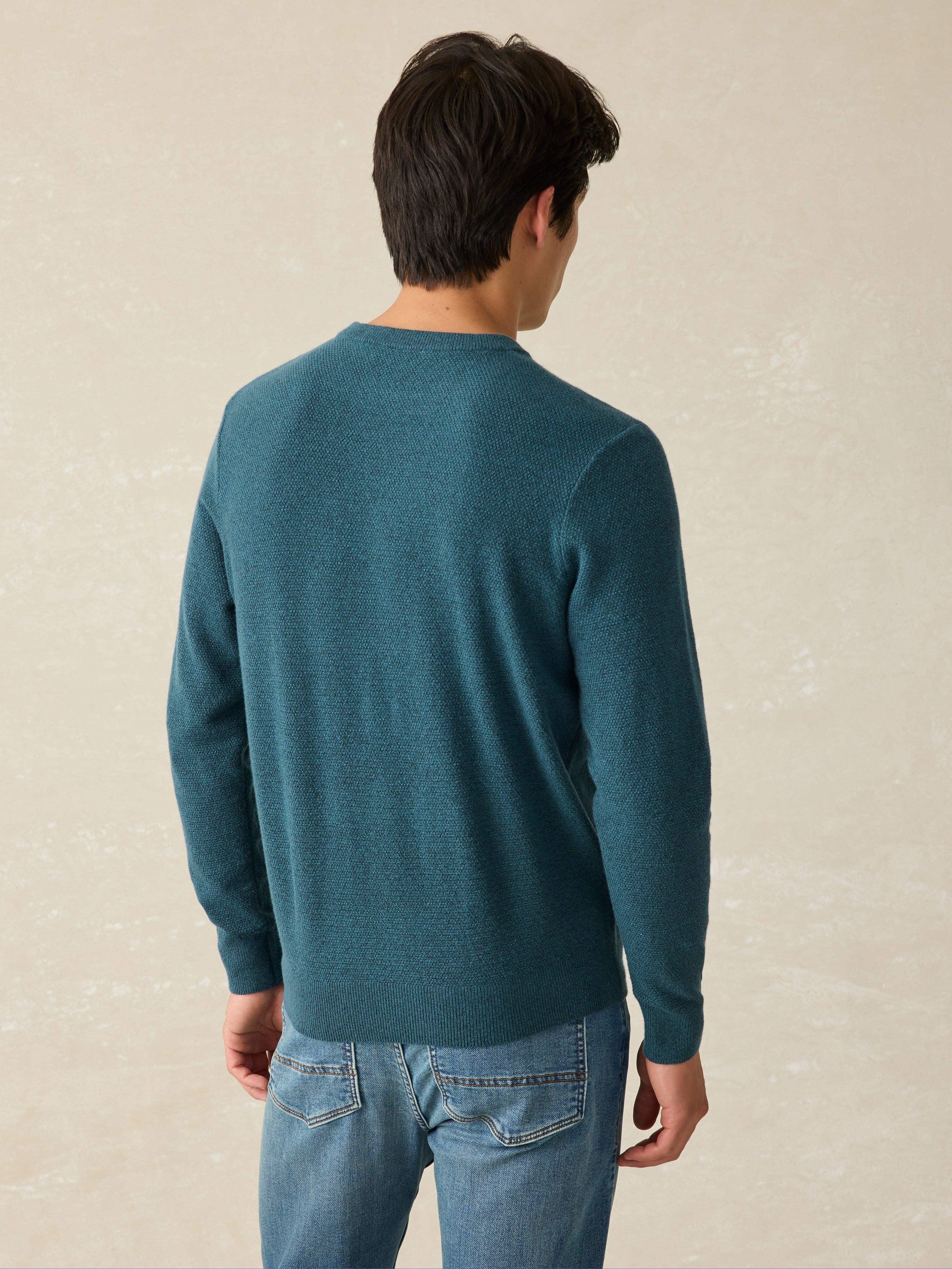 Jackson Crew Sweater - Deep Jade Heather