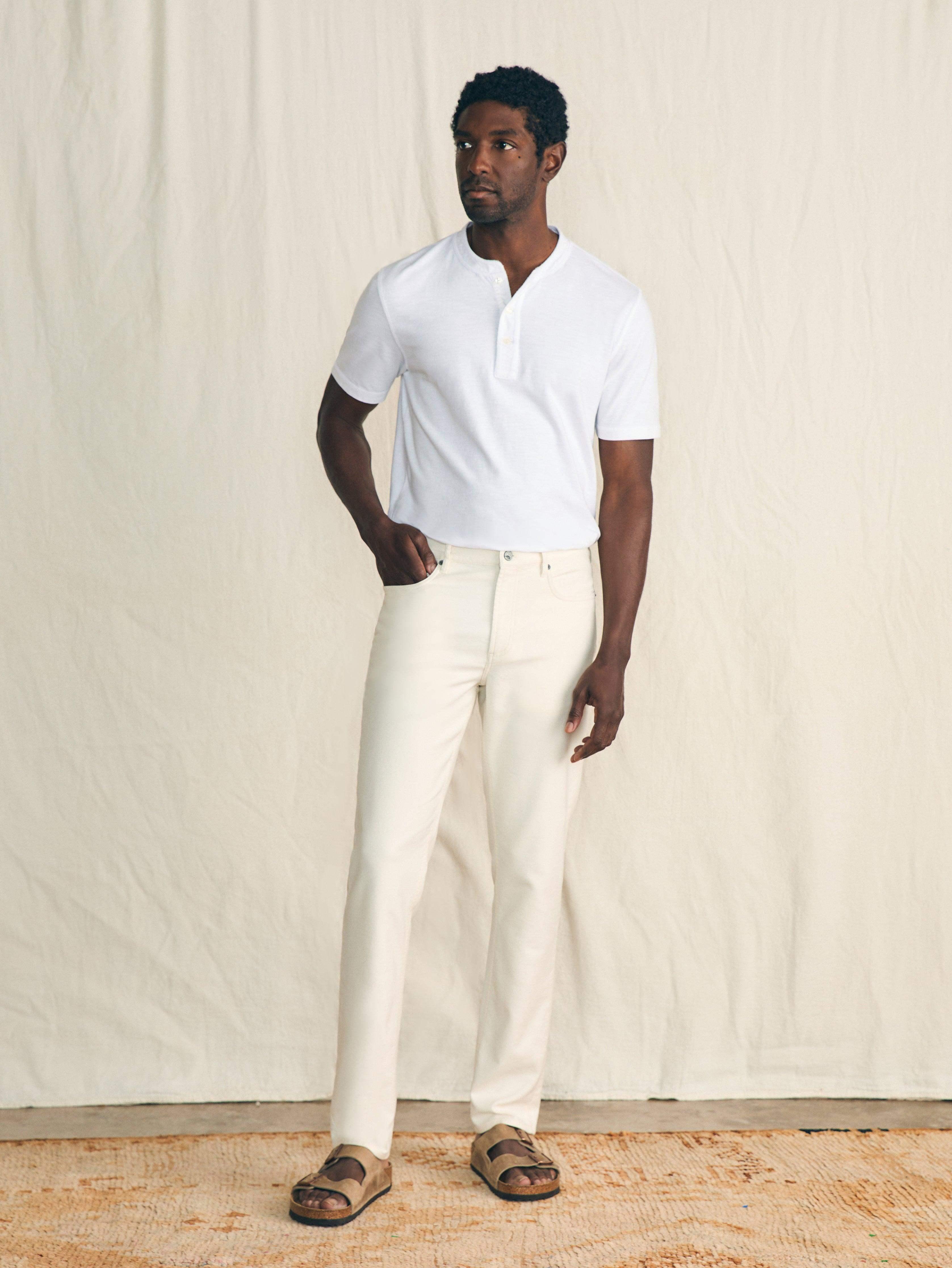 Stretch Terry™ 5-Pocket Pant (32" Inseam) - Cabo Blanco