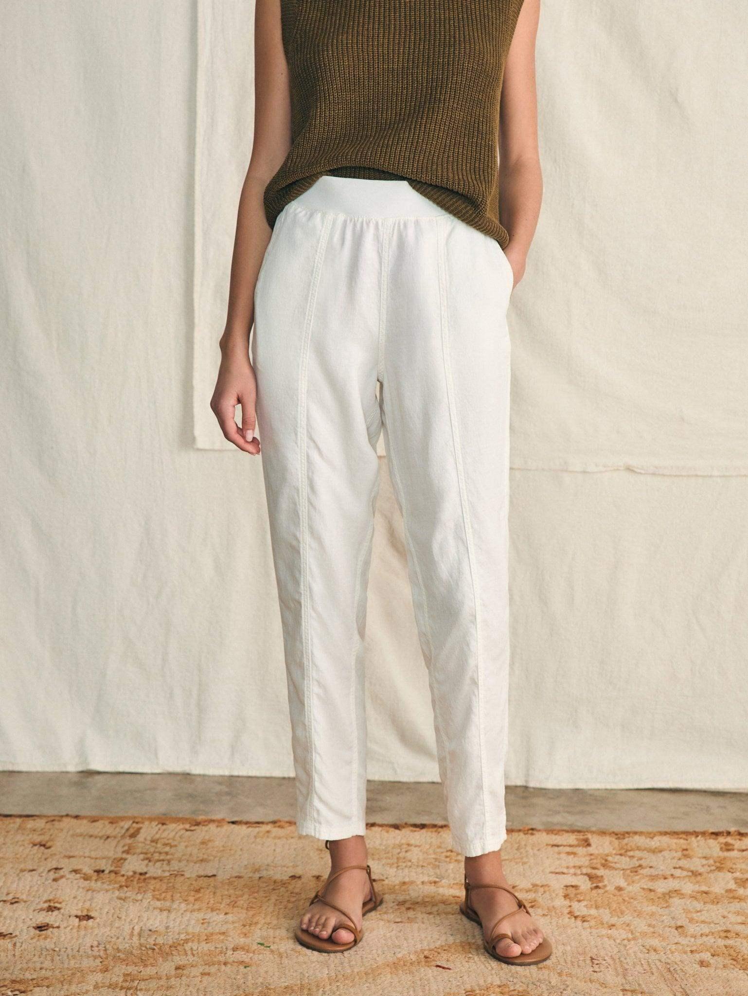 Arlie Pant - White