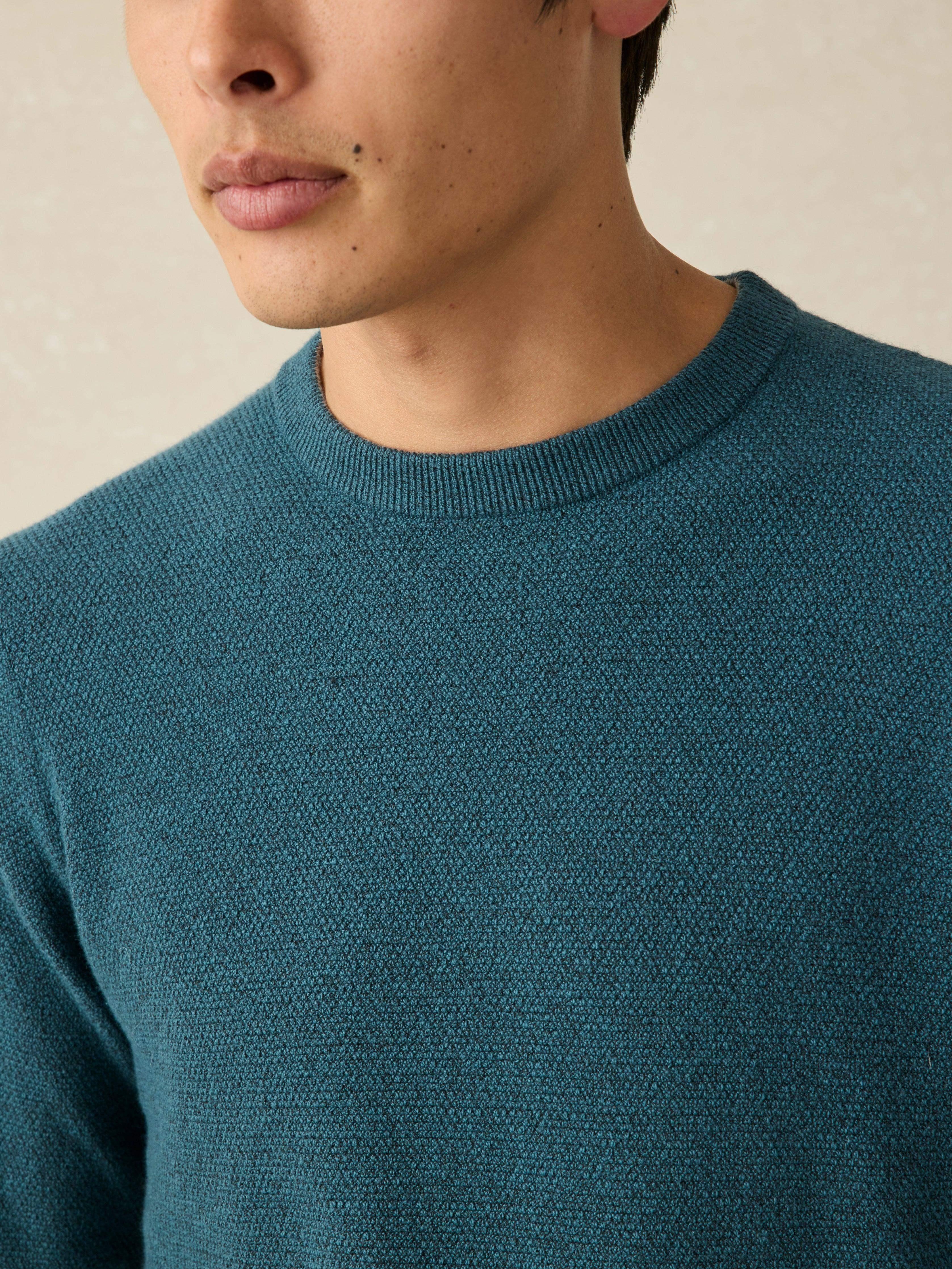 Jackson Crew Sweater - Deep Jade Heather