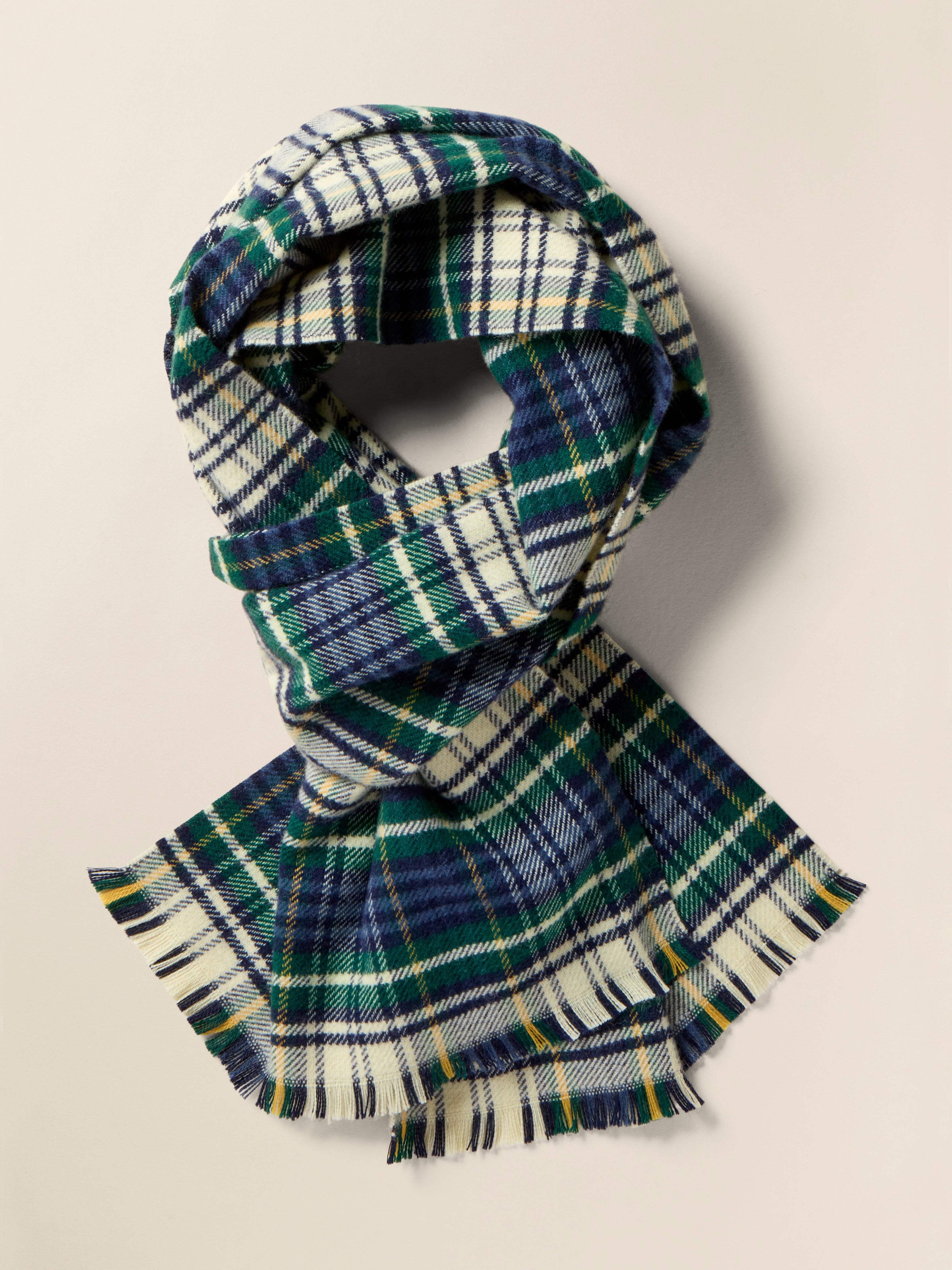 Leary Plaid Scarf - Leary Plaid