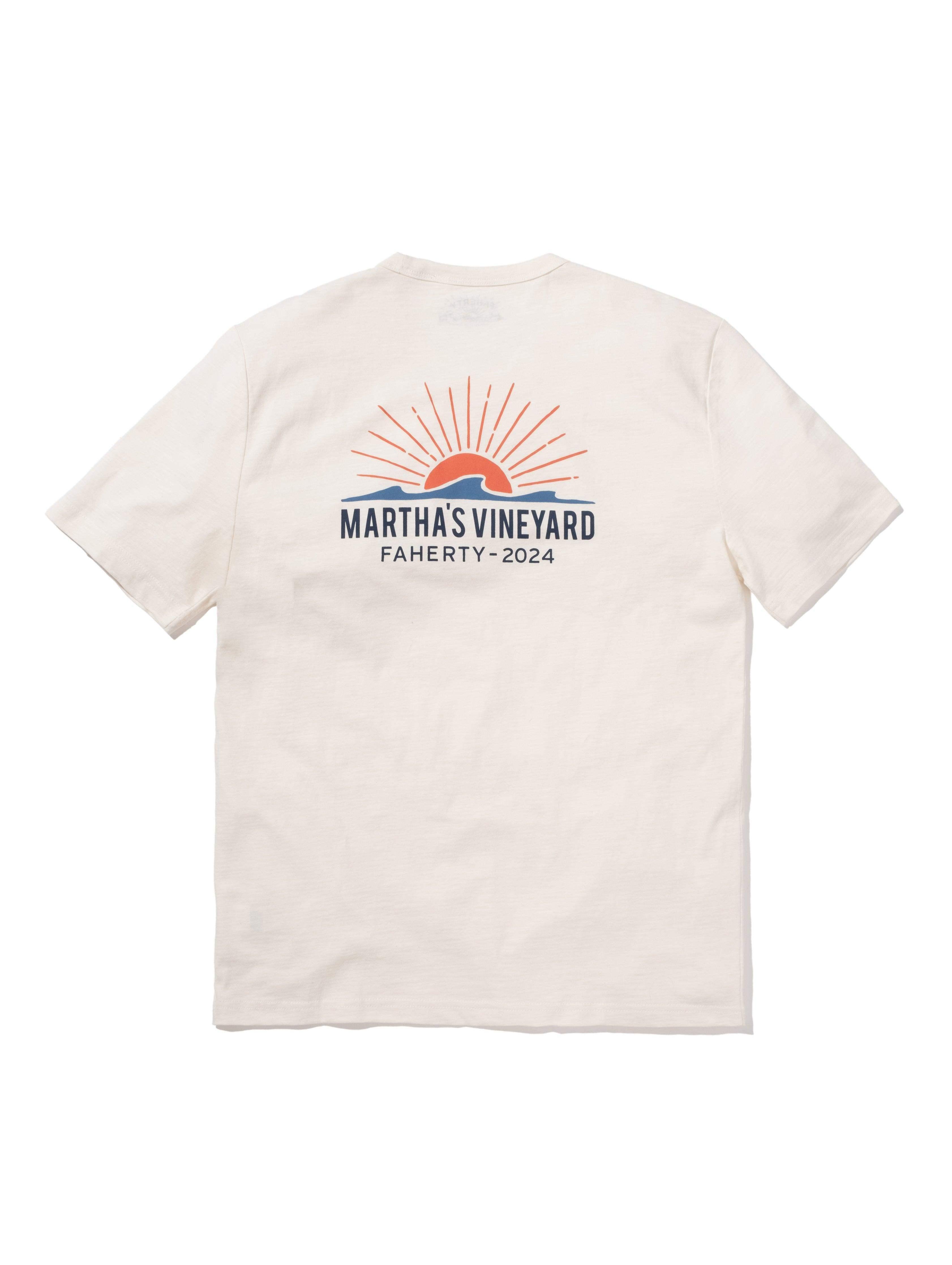 Martha's Vineyard Short-Sleeve Crew T-Shirt - White