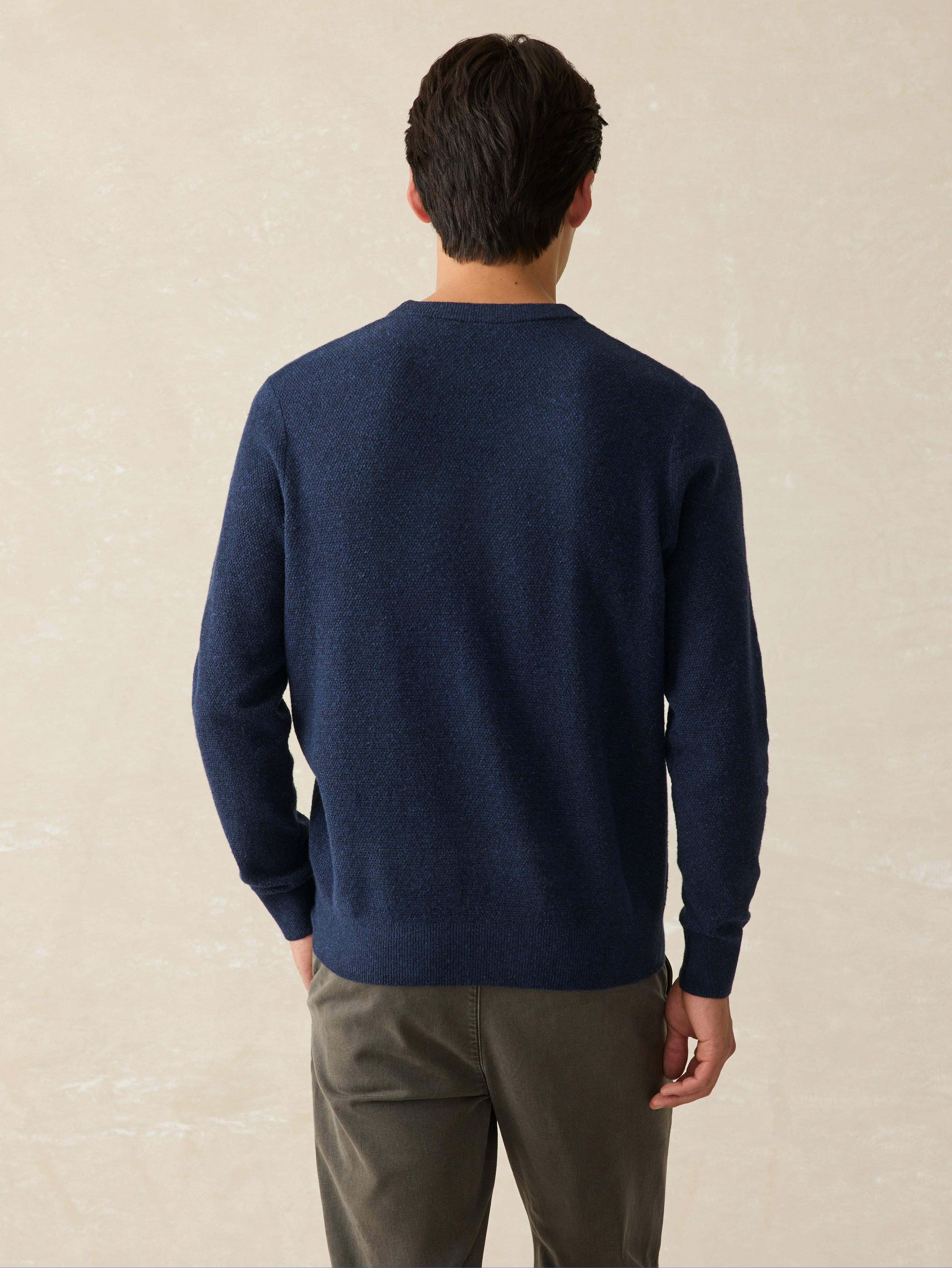 Jackson Crew Sweater - Navy Heather