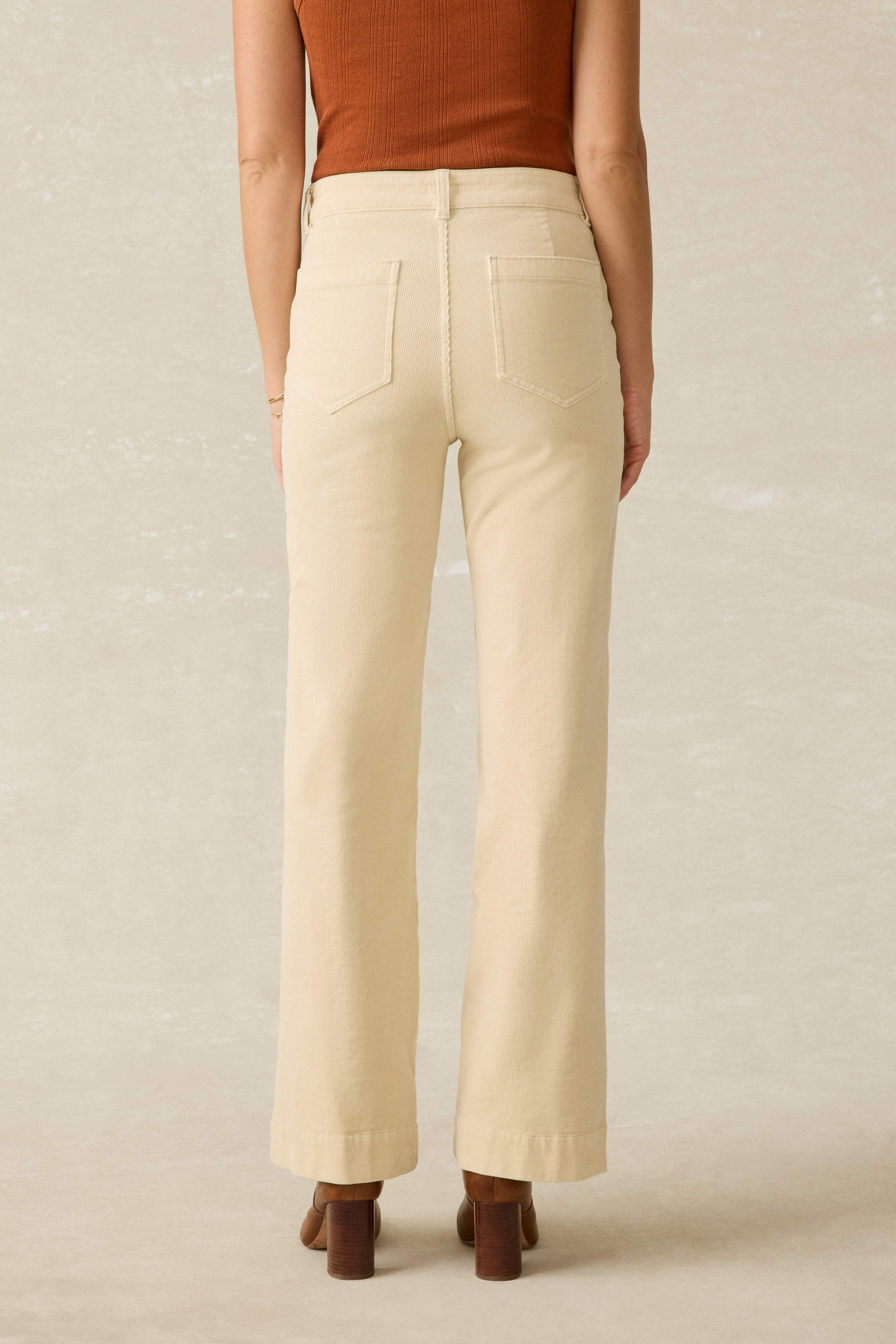 Softstretch Cord Patch Pocket Pant - Summer Sand