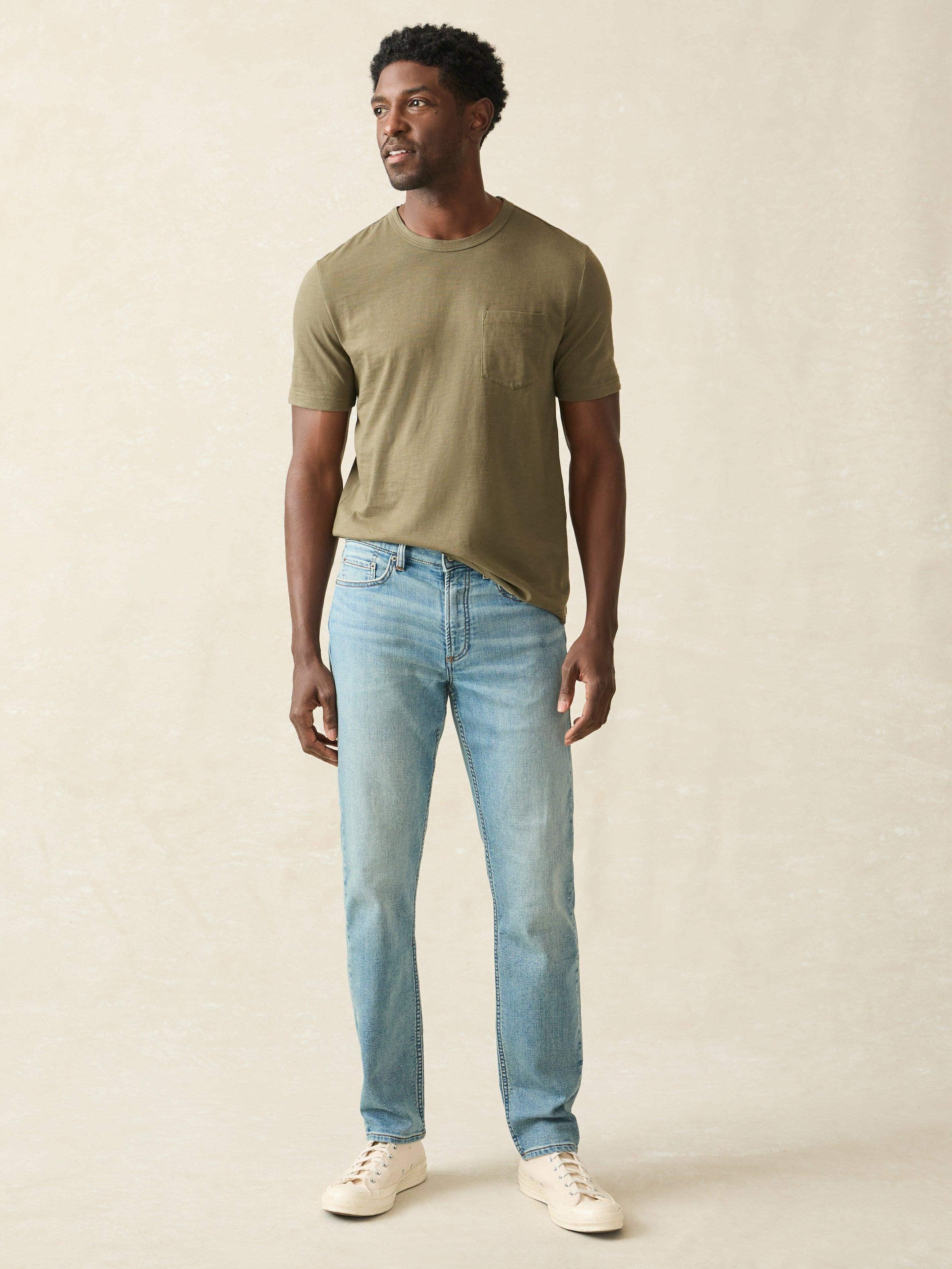 Stretch Terry Indigo 5-Pocket Pant - Eastern Shore