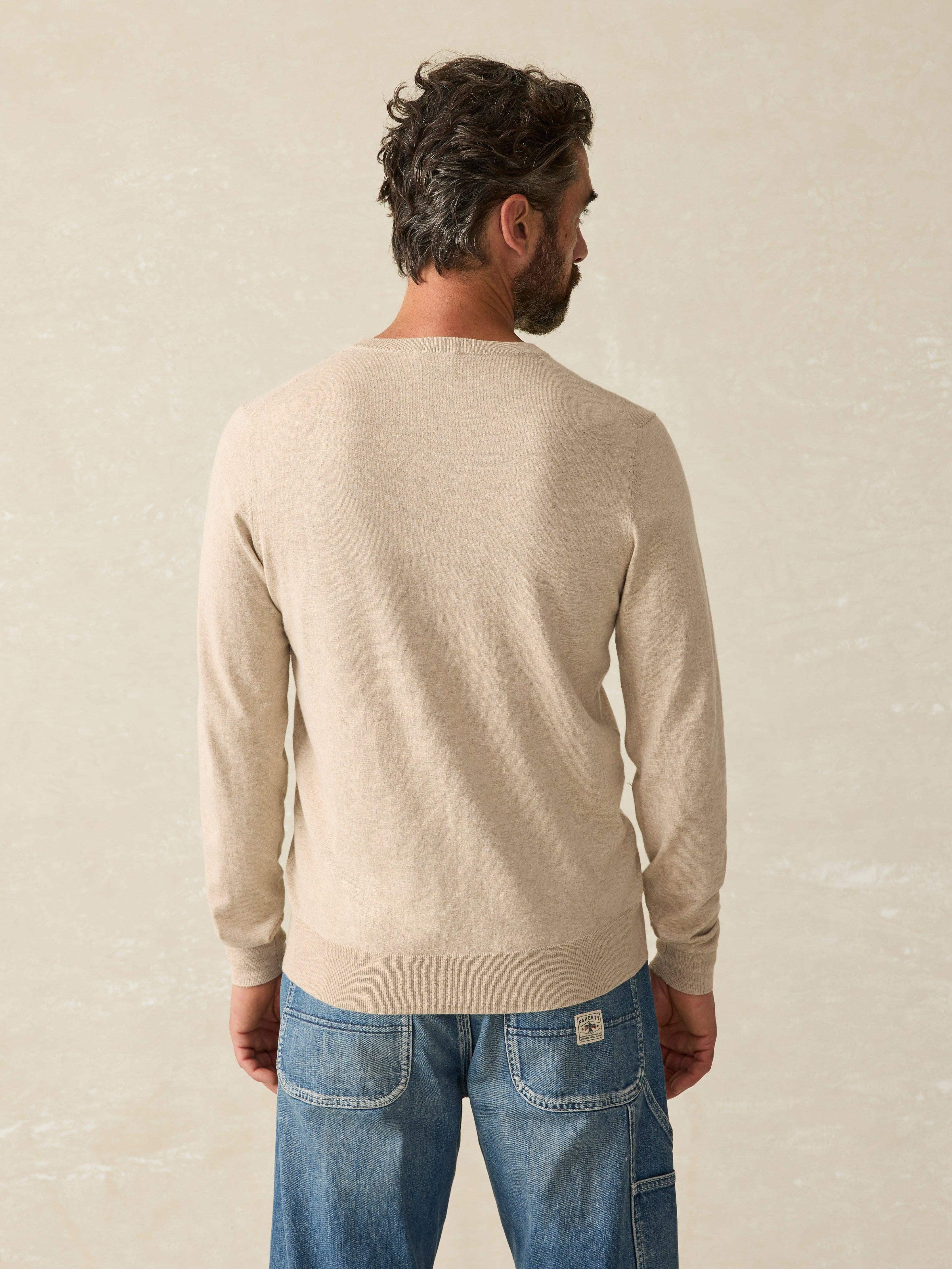 Movement™ Crewneck Sweater - Soft Dune Heather