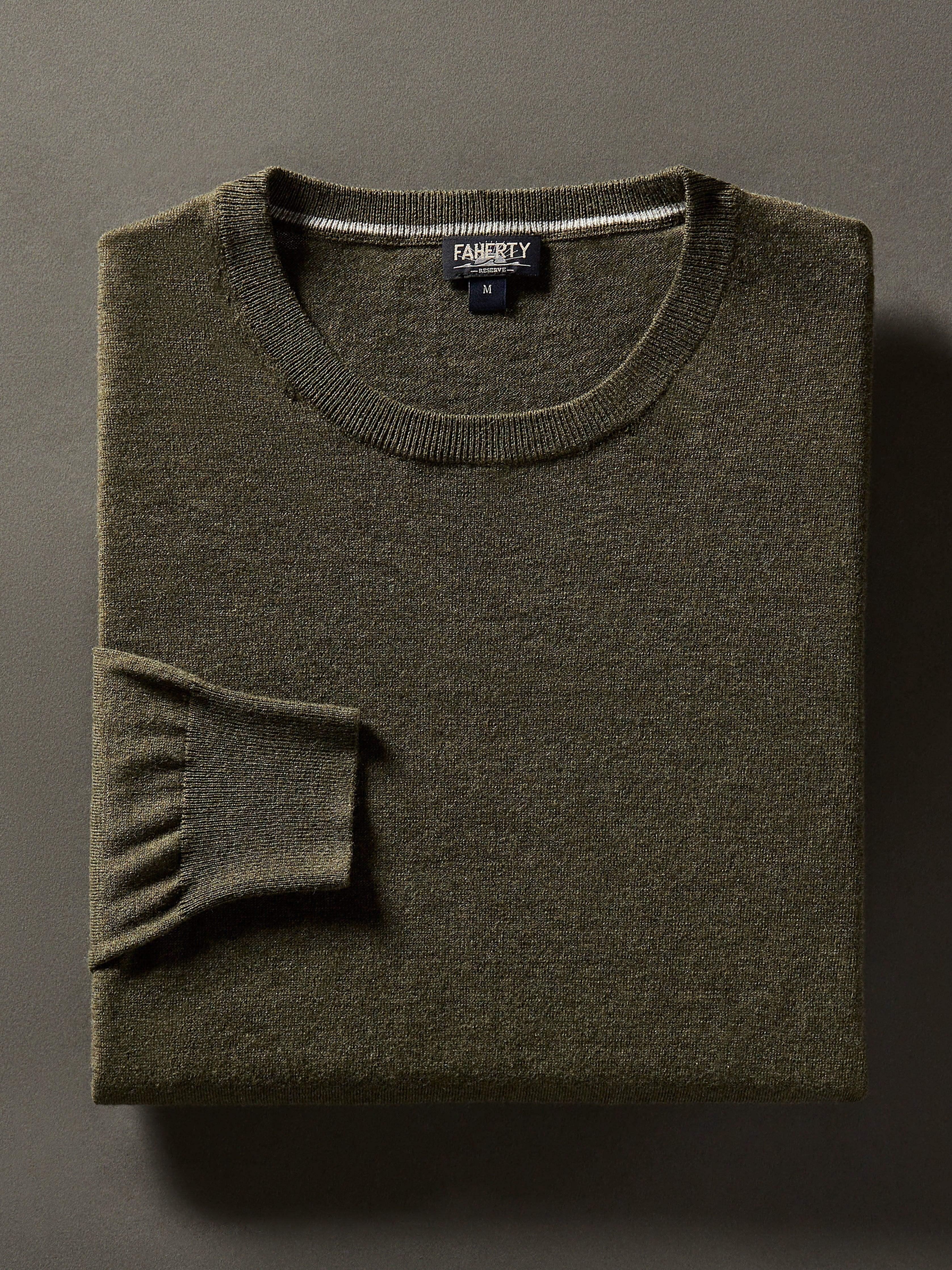 Movement™ Crewneck Sweater - Olive Ridge Heather