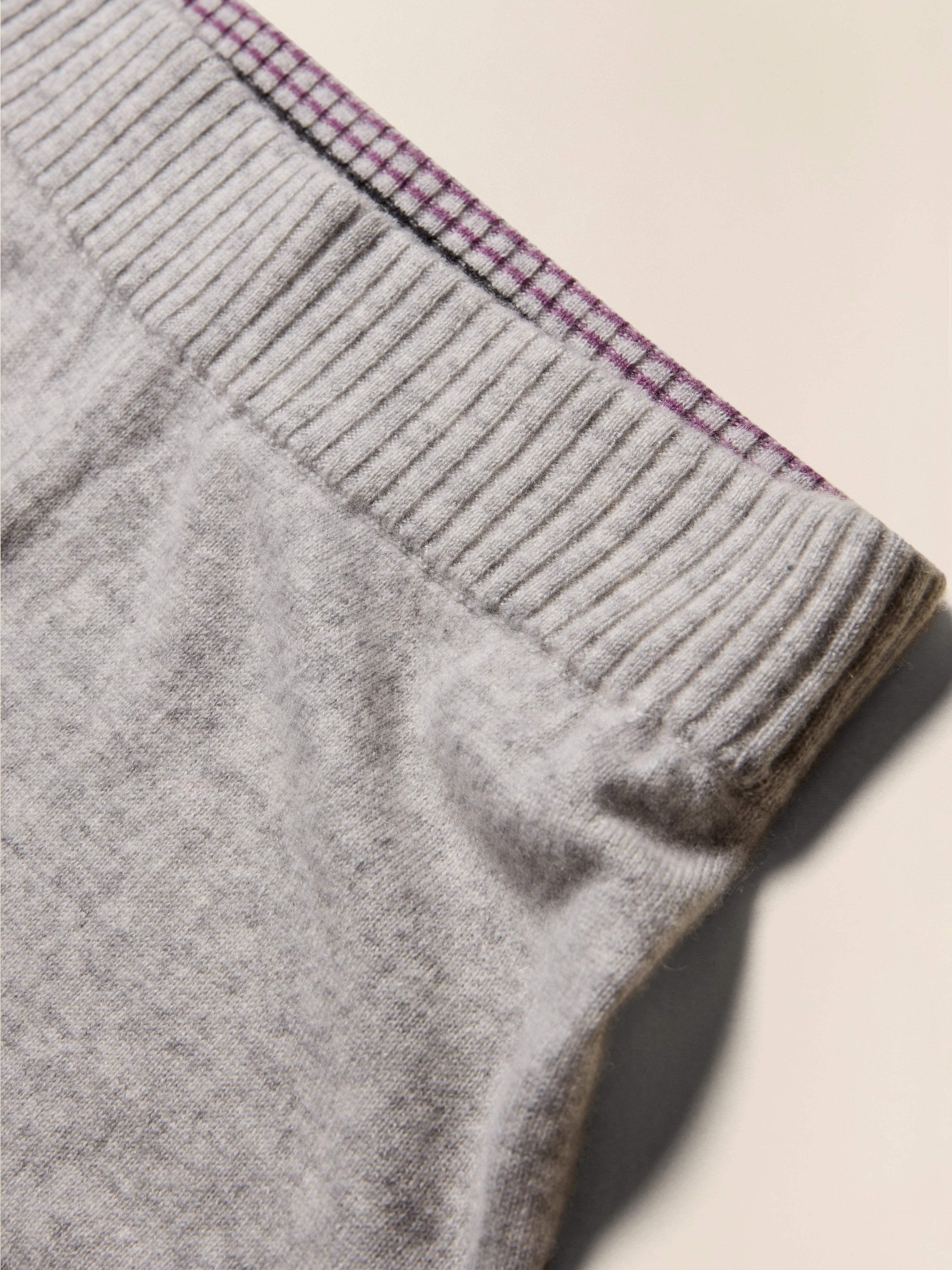 Tropical Cashmere Pant - Light Grey Heather