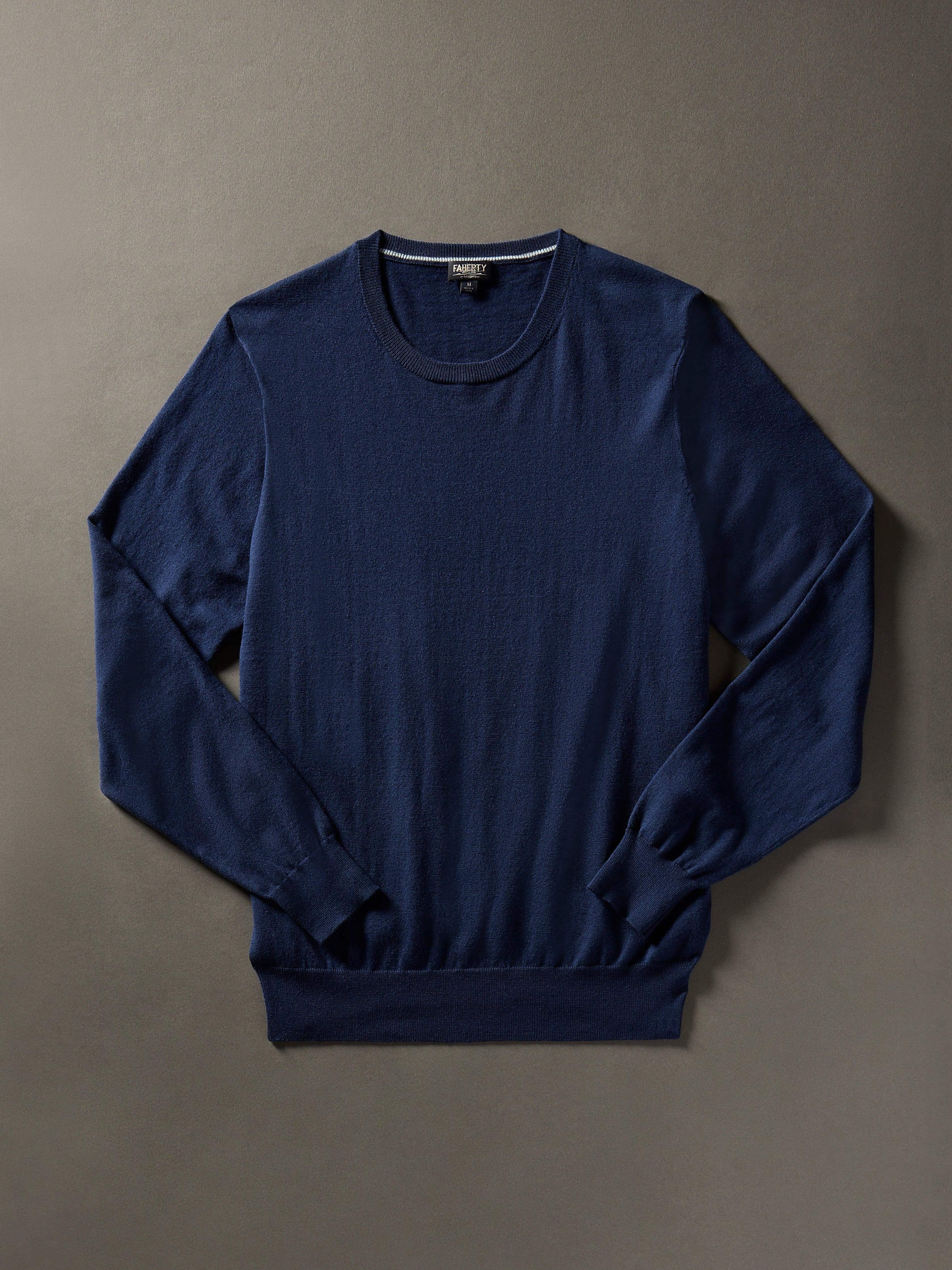 Movement™ Crewneck Sweater (Tall) - Marine Navy Heather