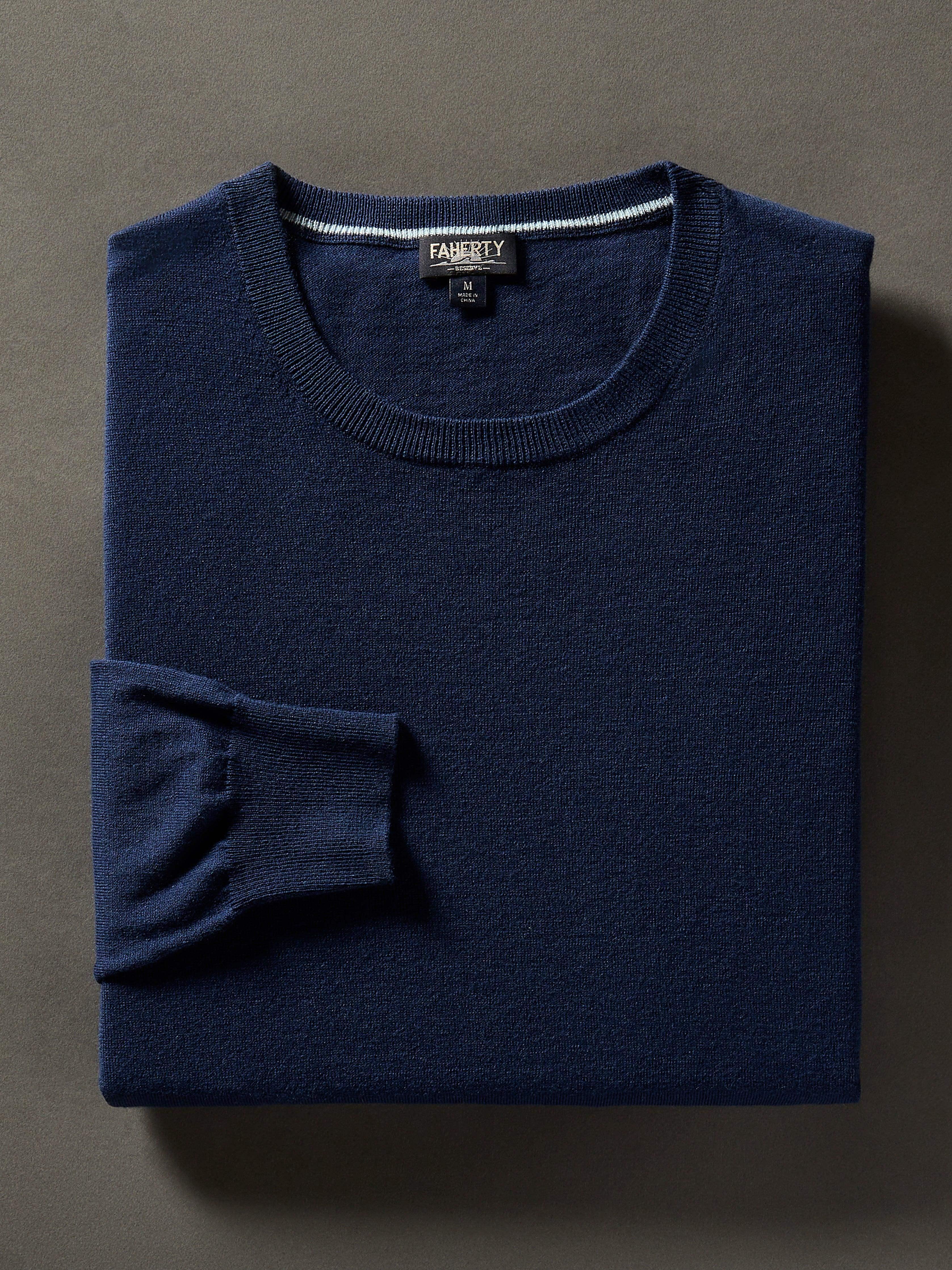 Movement™ Crewneck Sweater (Tall) - Marine Navy Heather