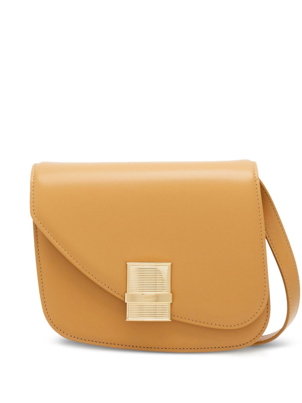 small Asymmetric leather shoulder bag