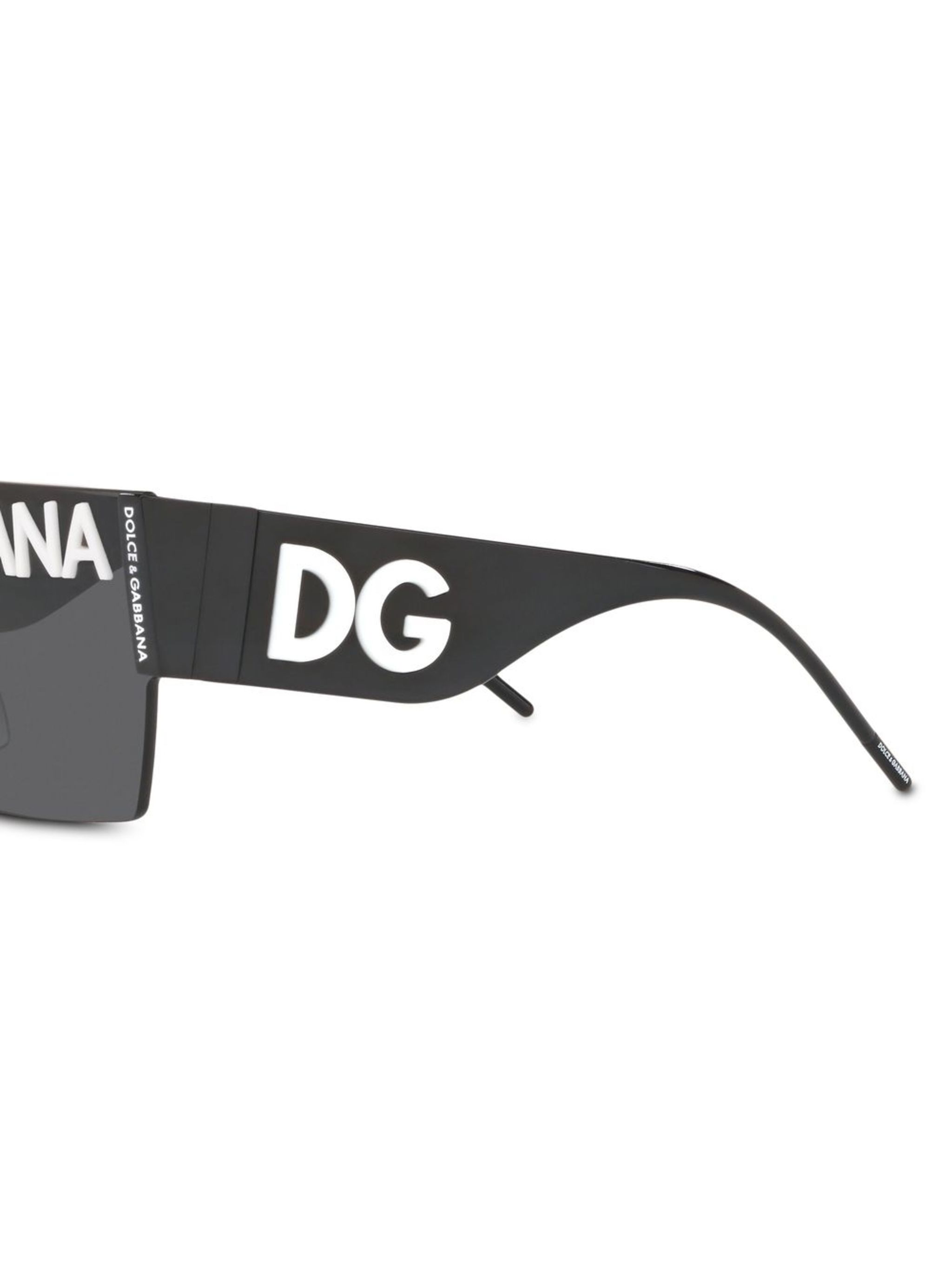 chunky logo sunglasses