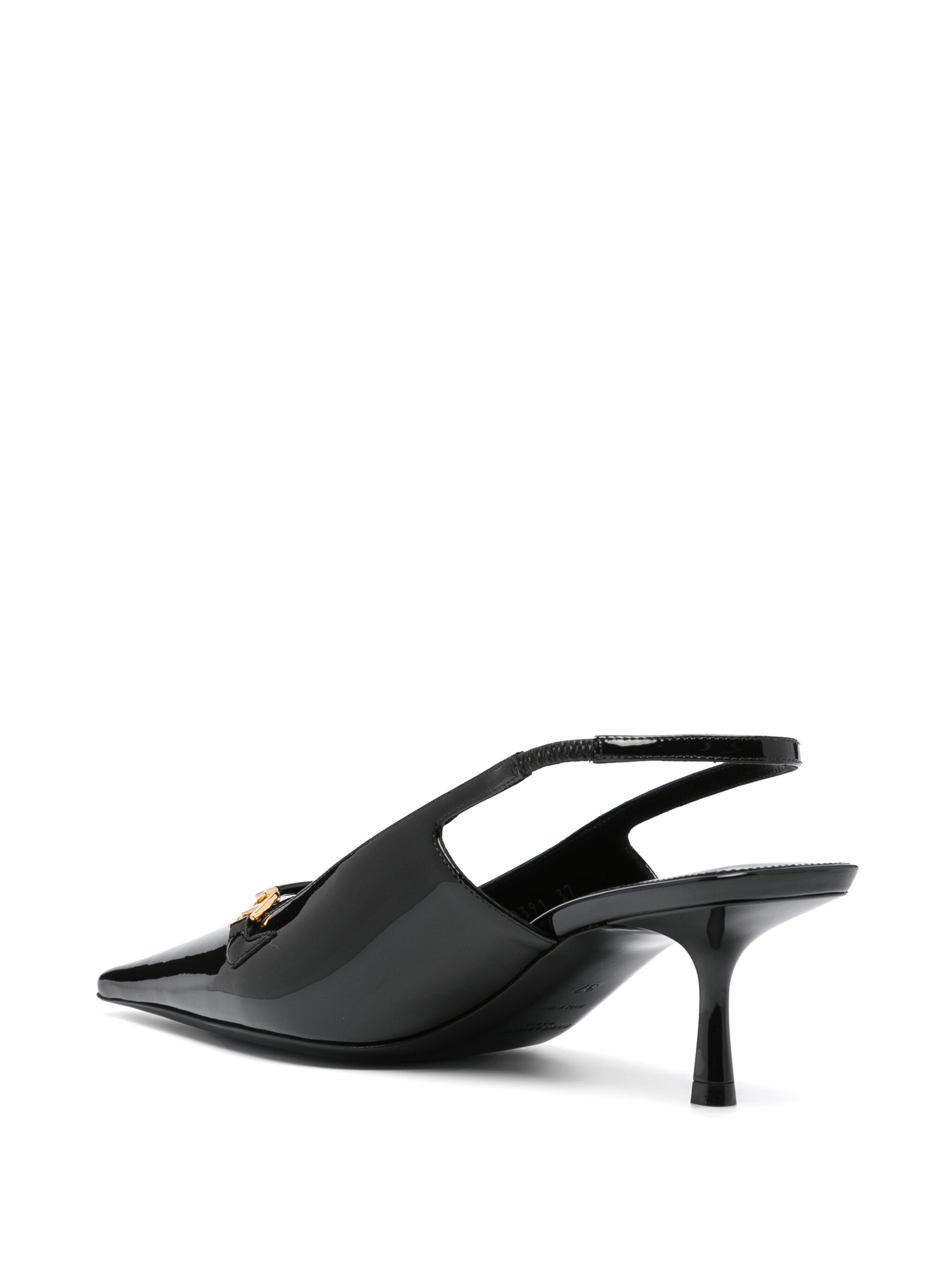 Carine 55mm patent-leather pumps