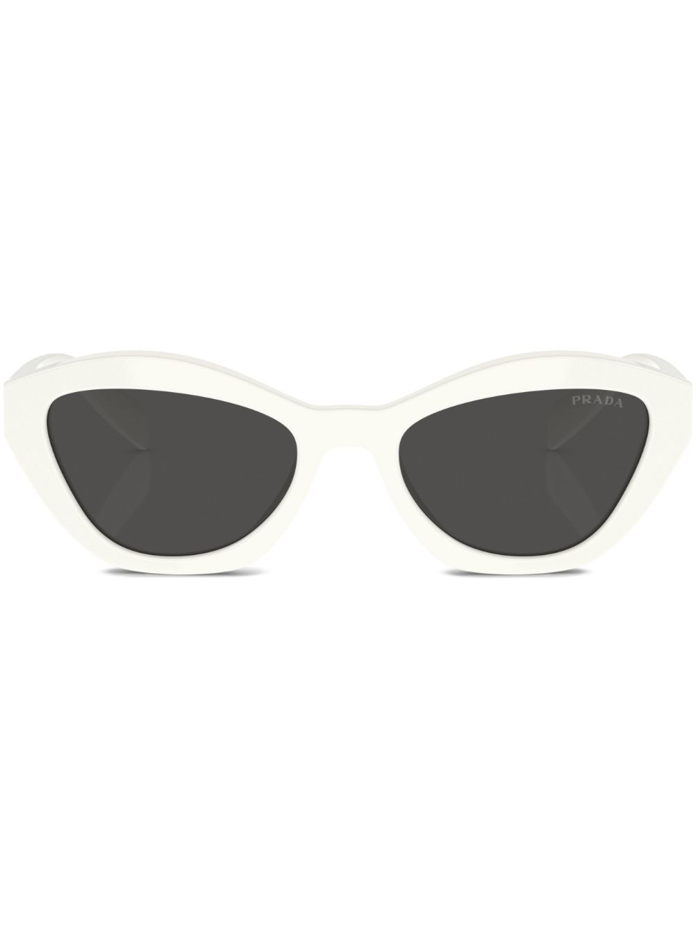 logo-lettering cat-eye sunglasses