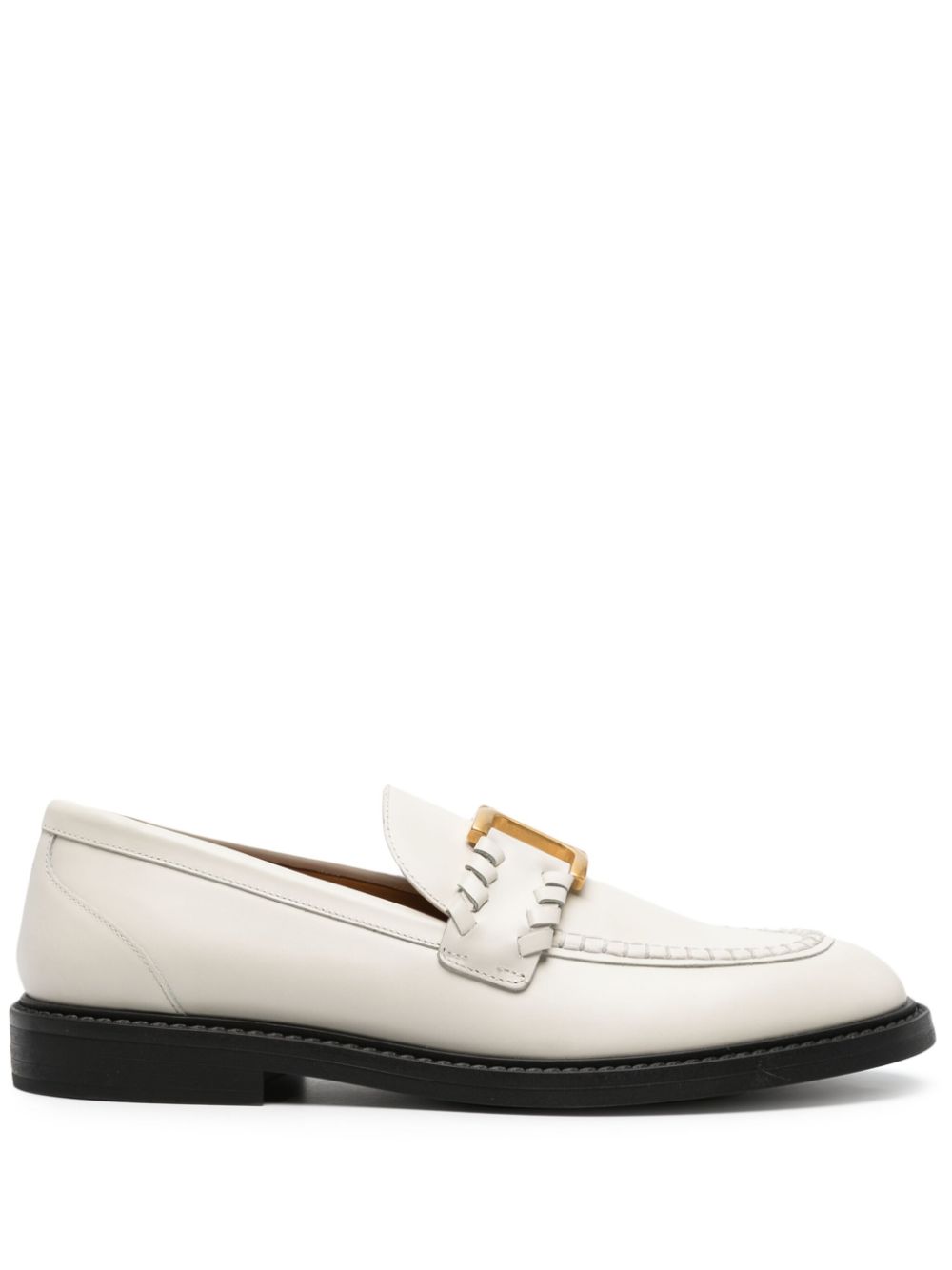 Marcie embellished leather loafers