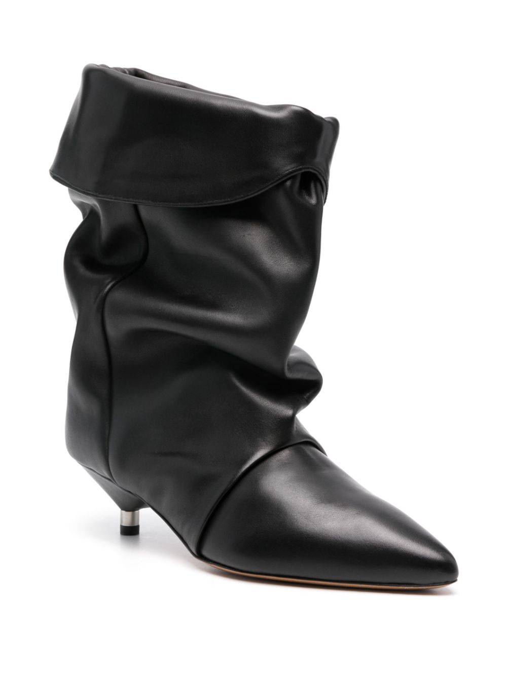 Edrik 45mm folded ankle boots