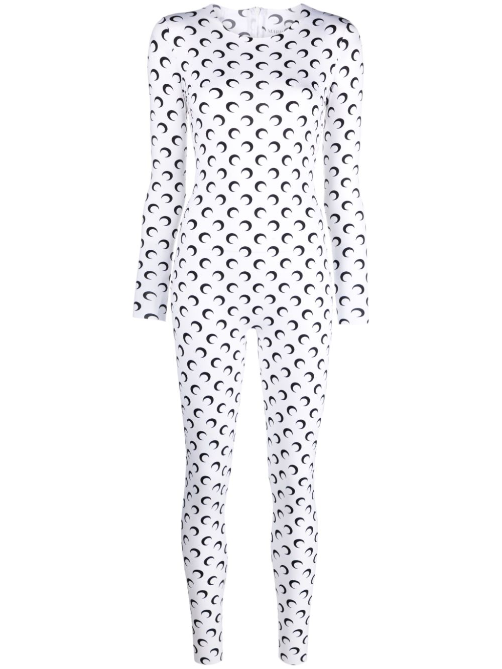 All Over Moon jersey catsuit