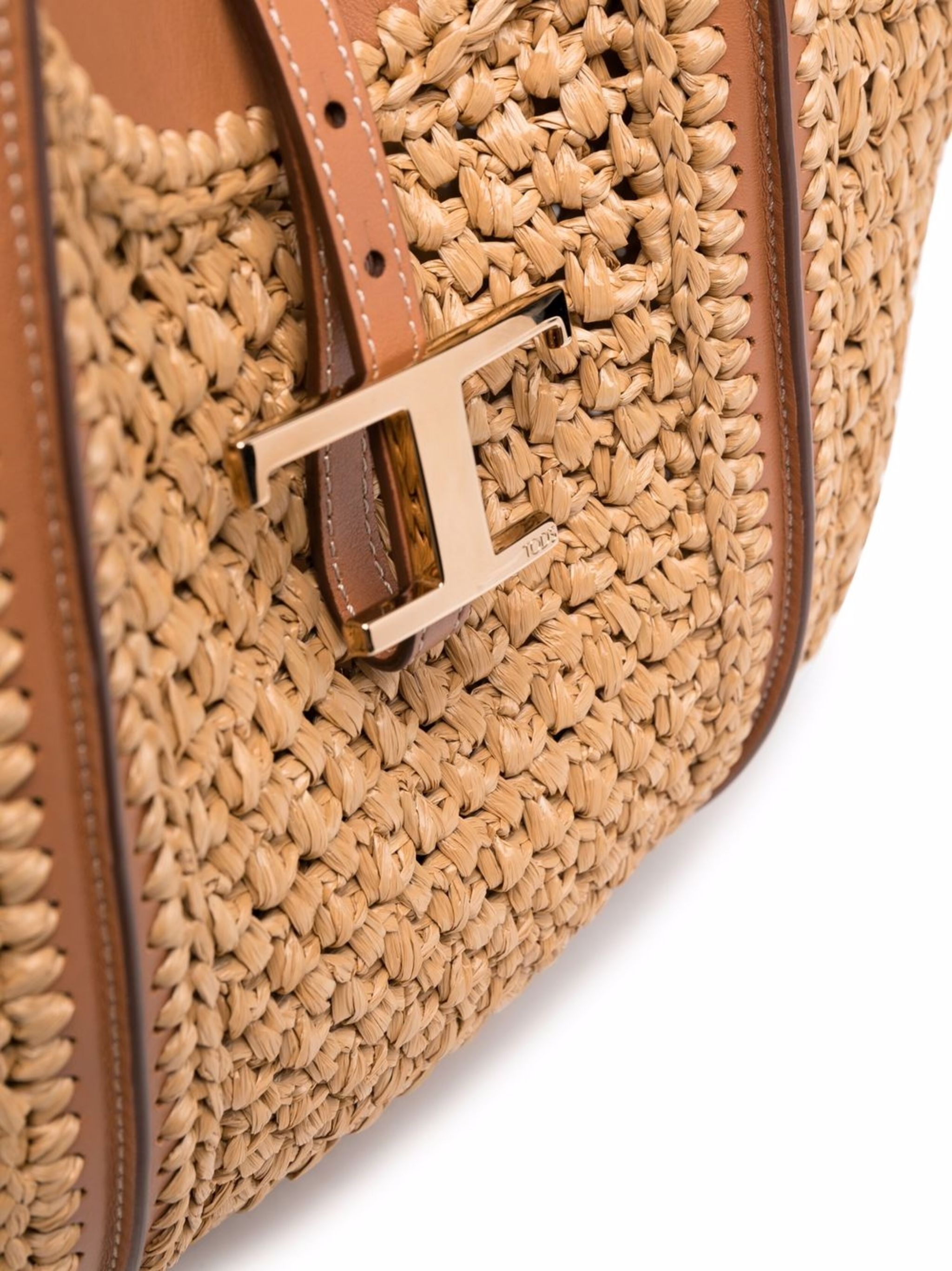 Timeless raffia tote bag