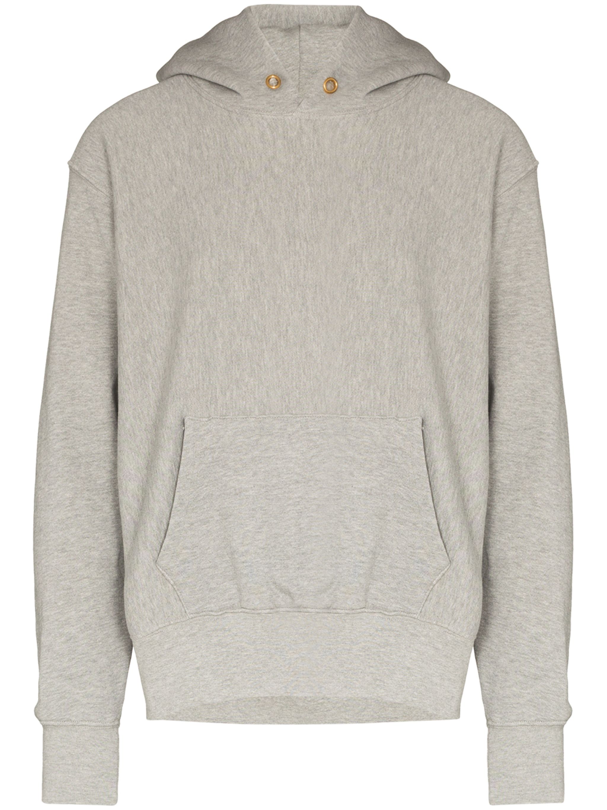 long-sleeved cotton hoodie