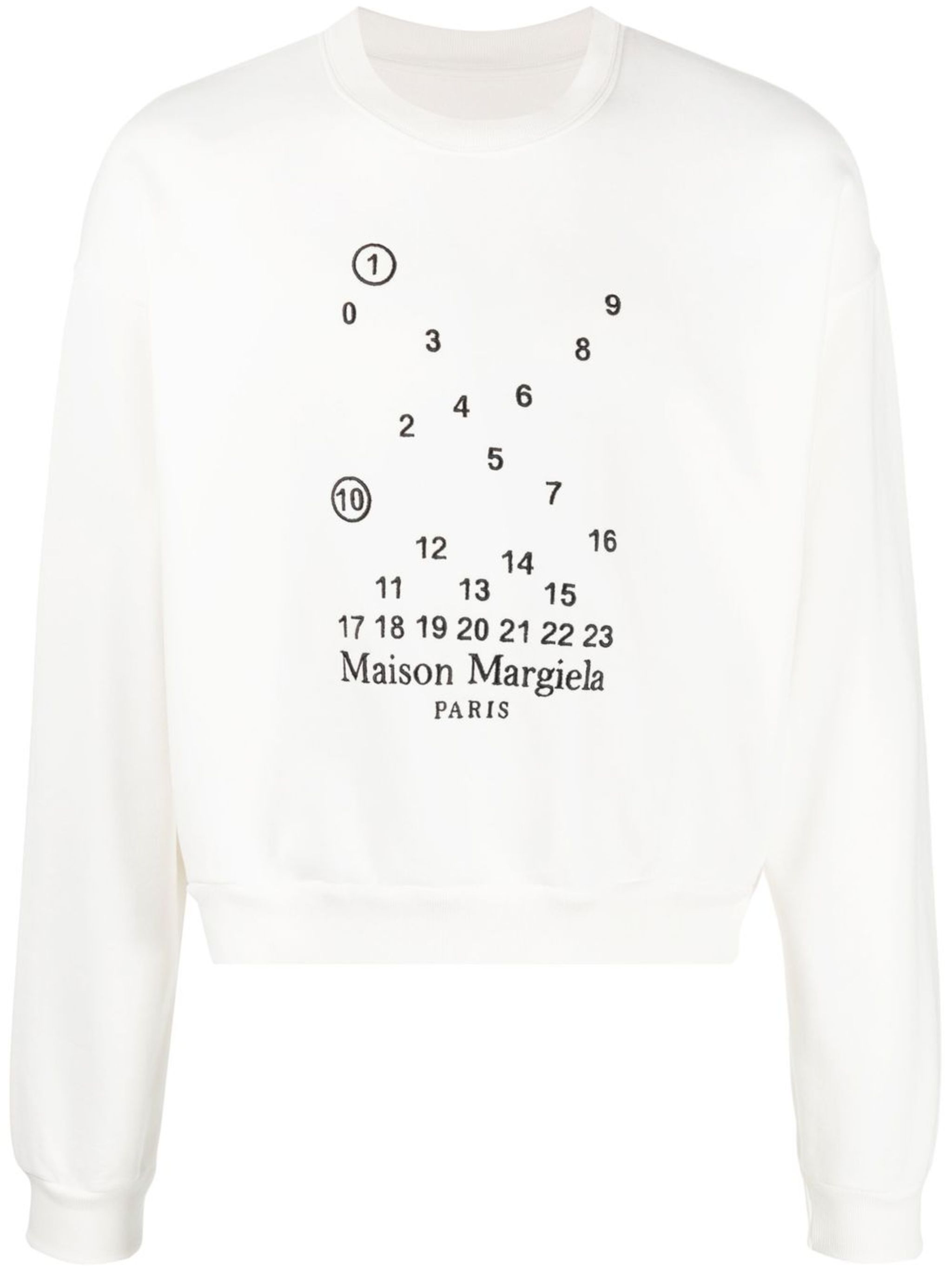 logo-print cotton sweatshirt