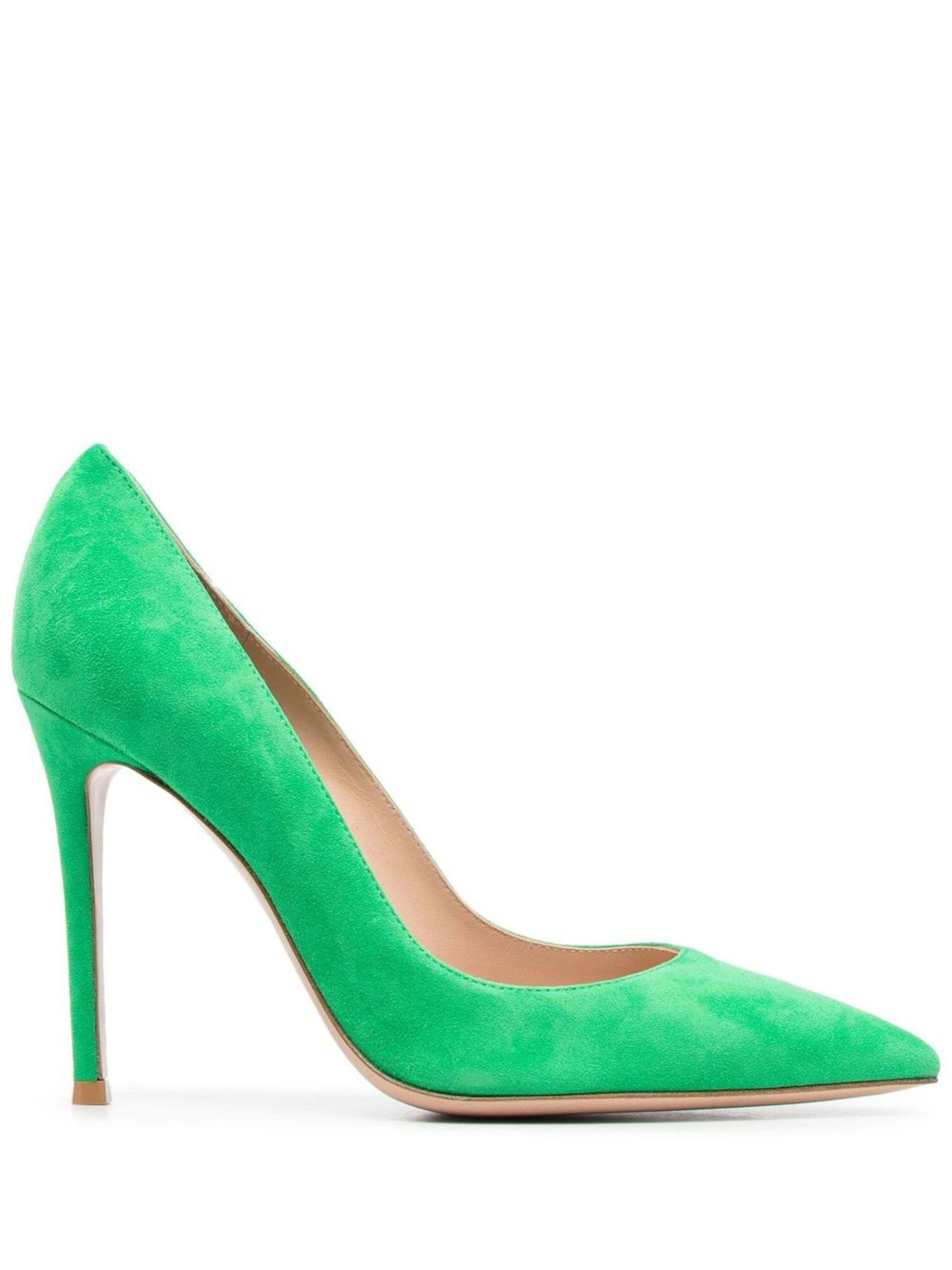 Gianvito 105mm suede pumps