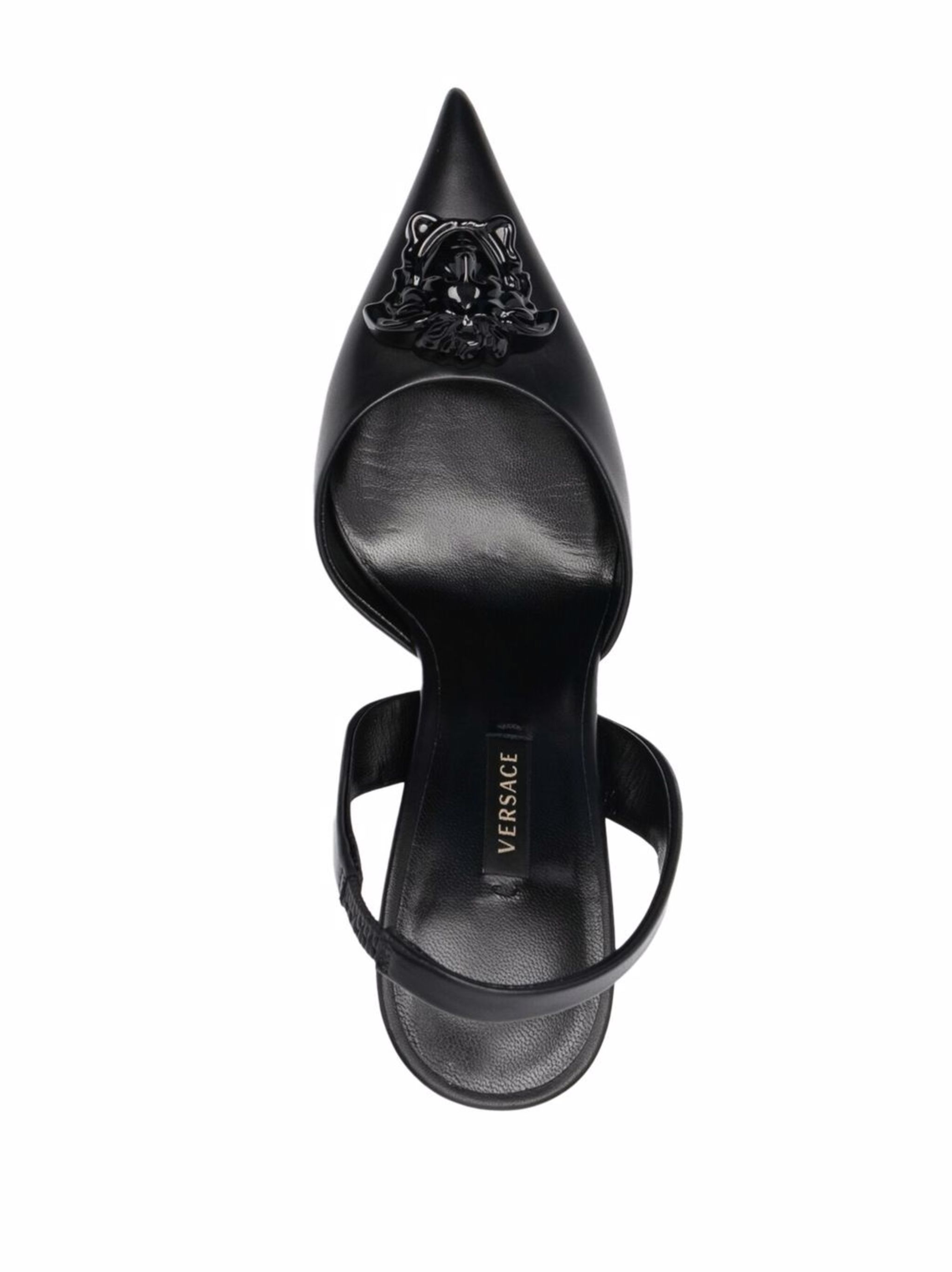 La Medusa 12mm slingback pumps