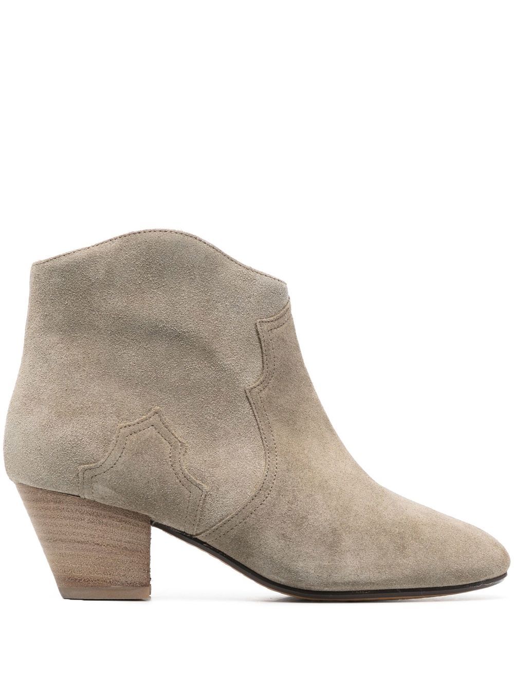 Dicker suede ankle boots