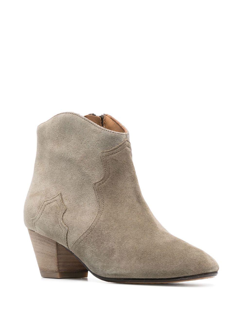 Dicker suede ankle boots