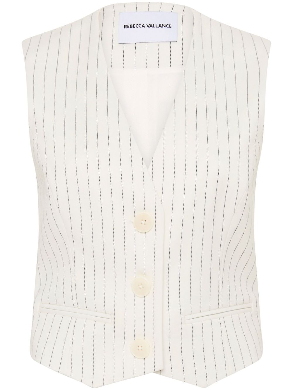 Cedric pinstripe-pattern waistcoat