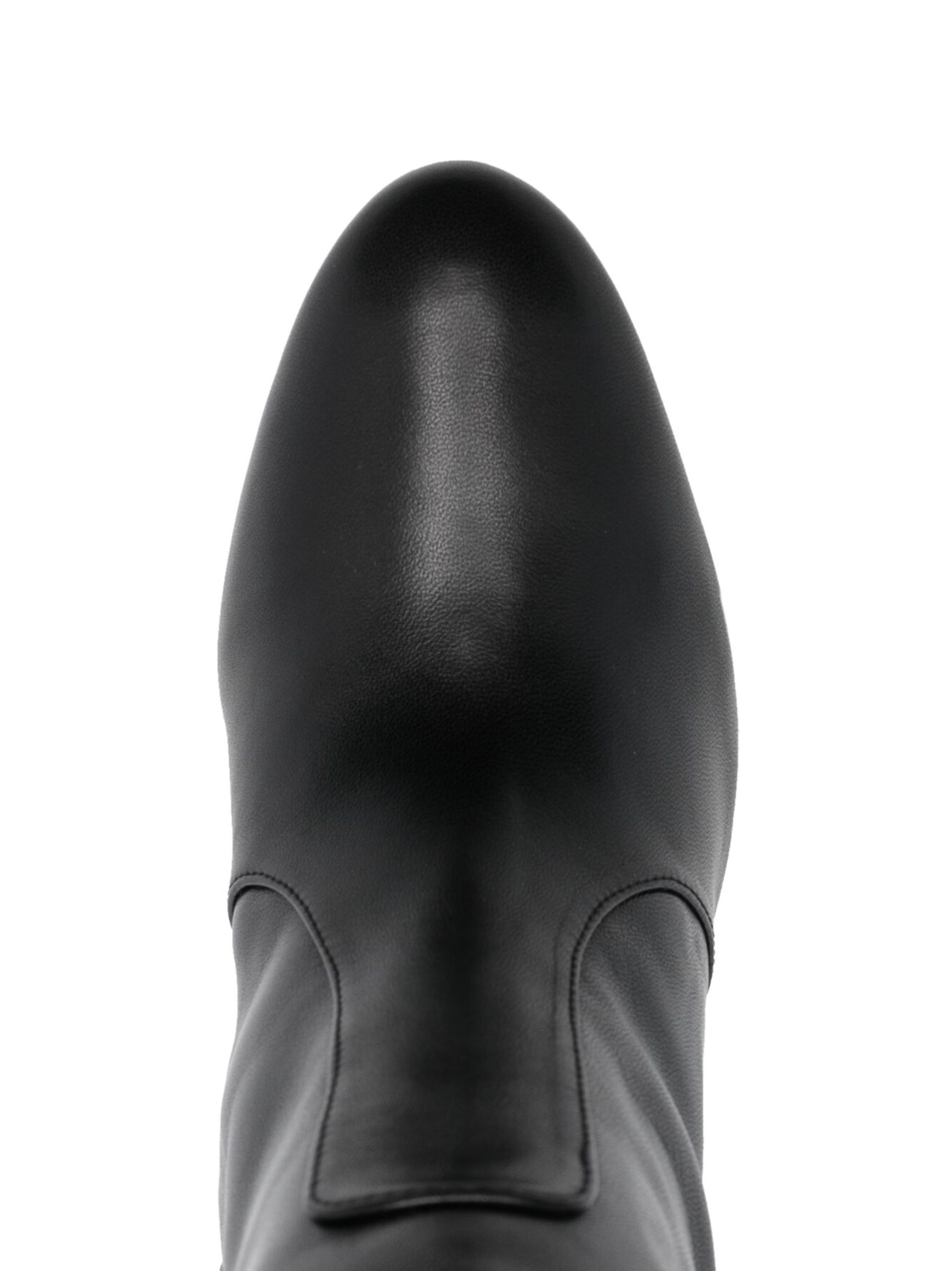 Luxecurve 100mm round-toe boots 