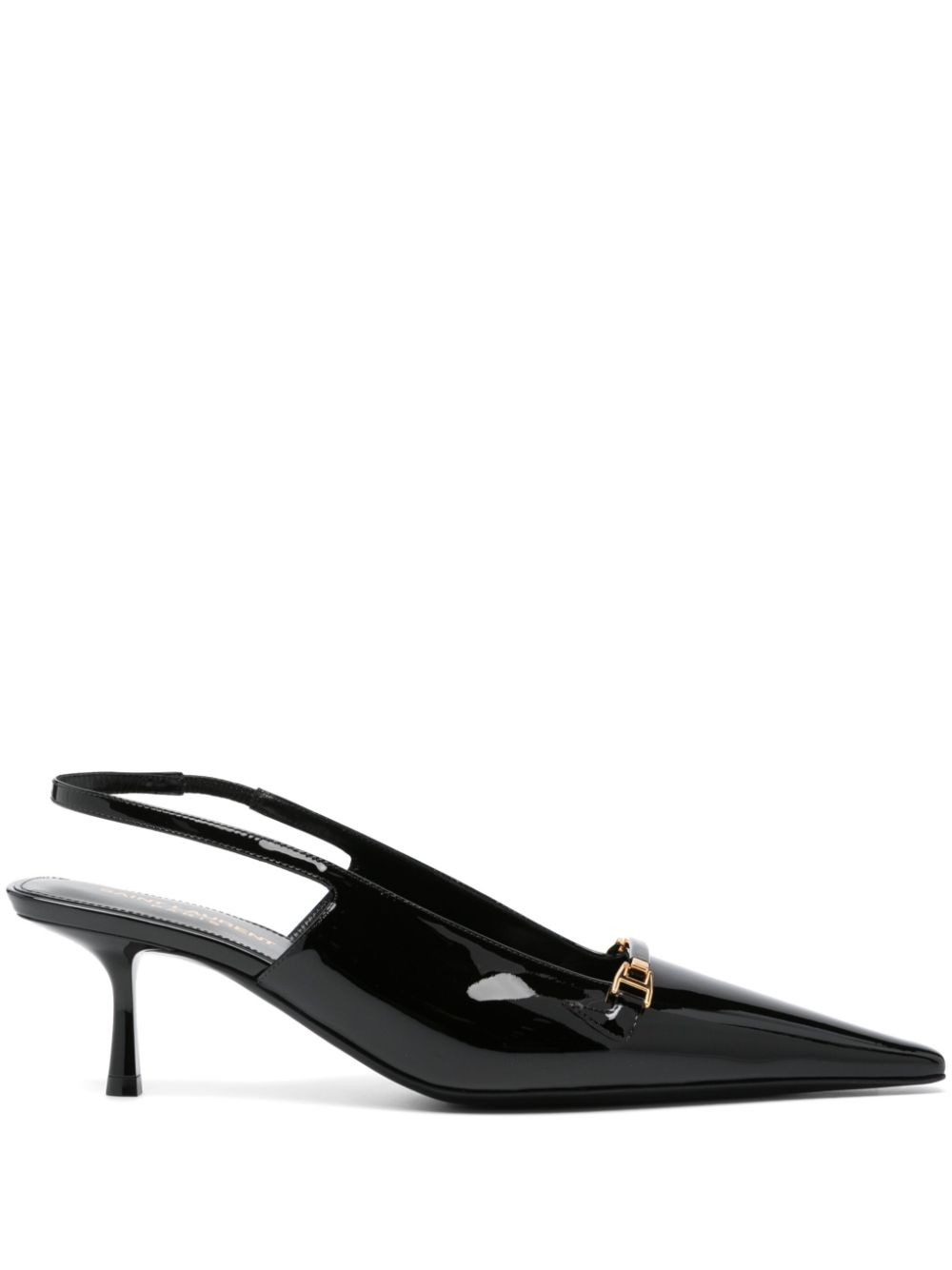 Carine 55mm patent-leather pumps