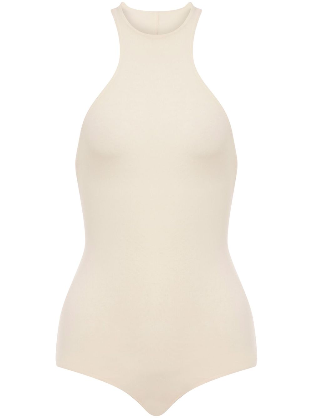 round-neck racerback bodysuit 